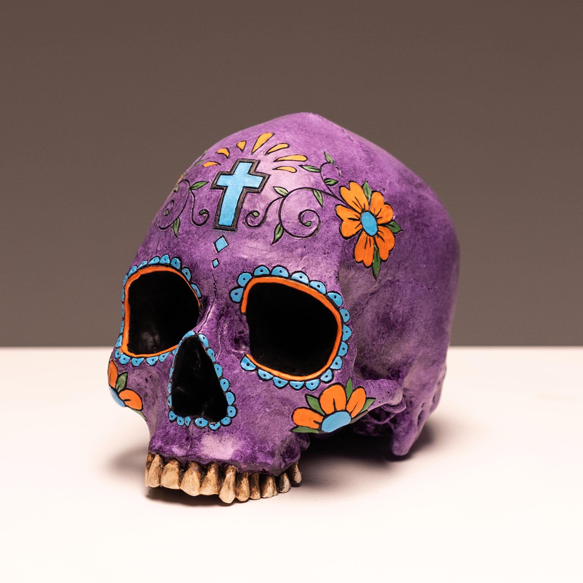 Day of the Dead Skull - Morado