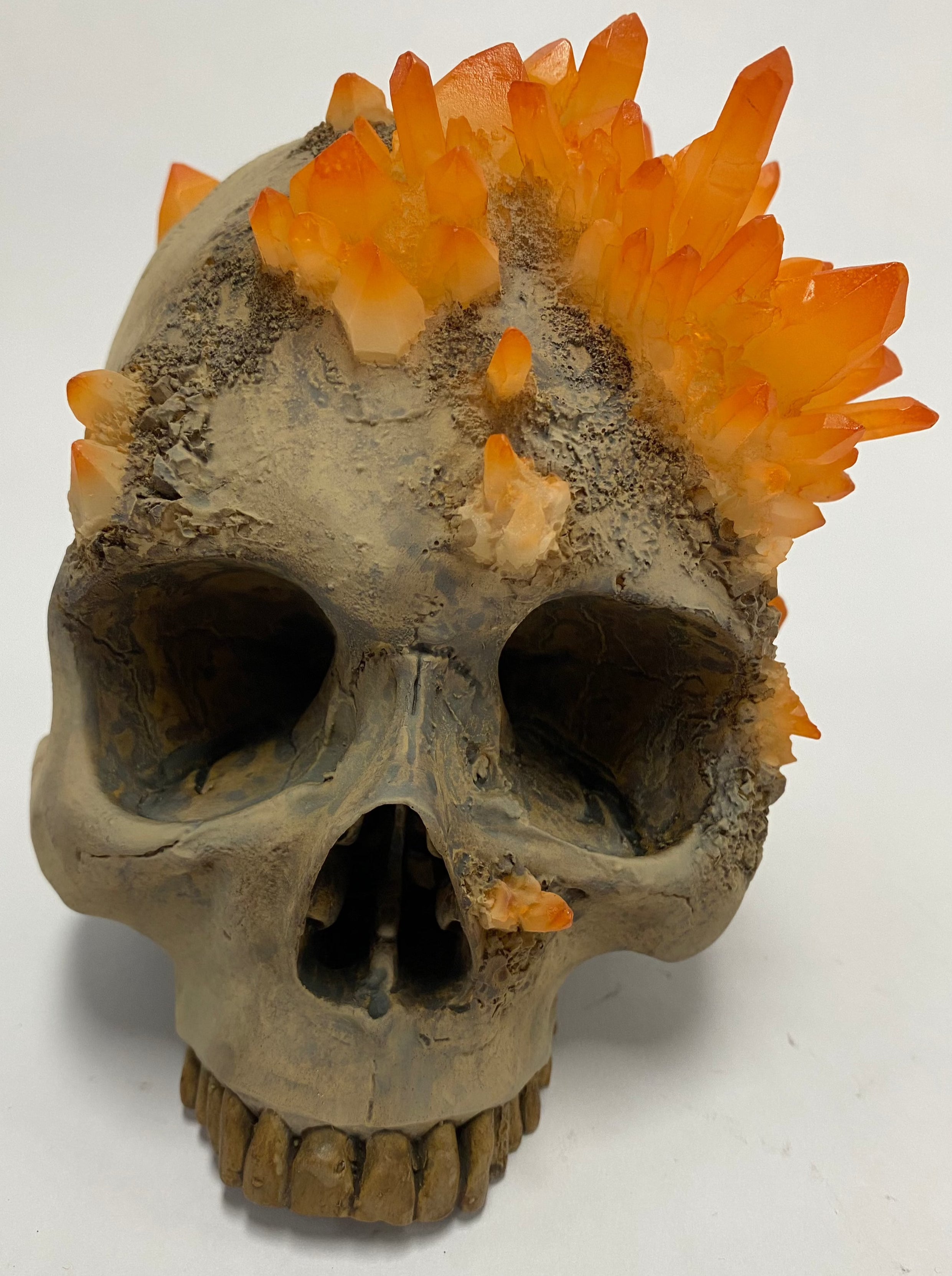 Amethyst Skull - Tangerine (Discontinued)