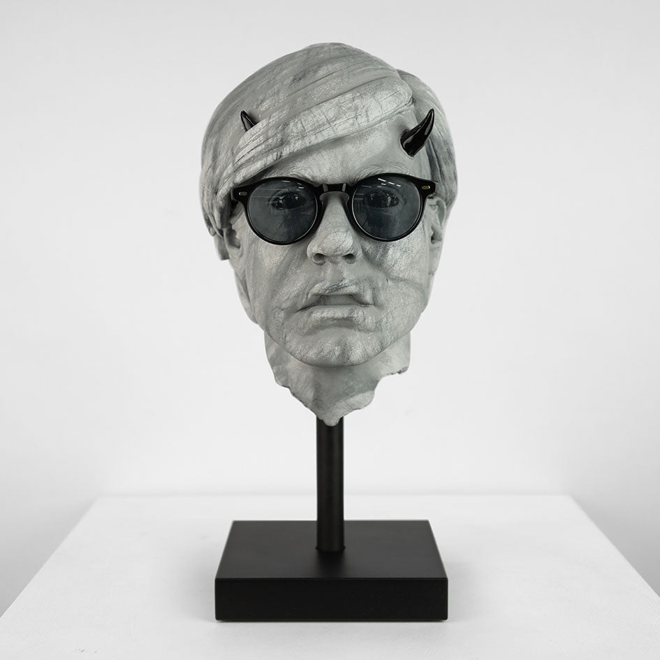 Andy Warhol - A Portrait of Madness - Marble - jack of the dust