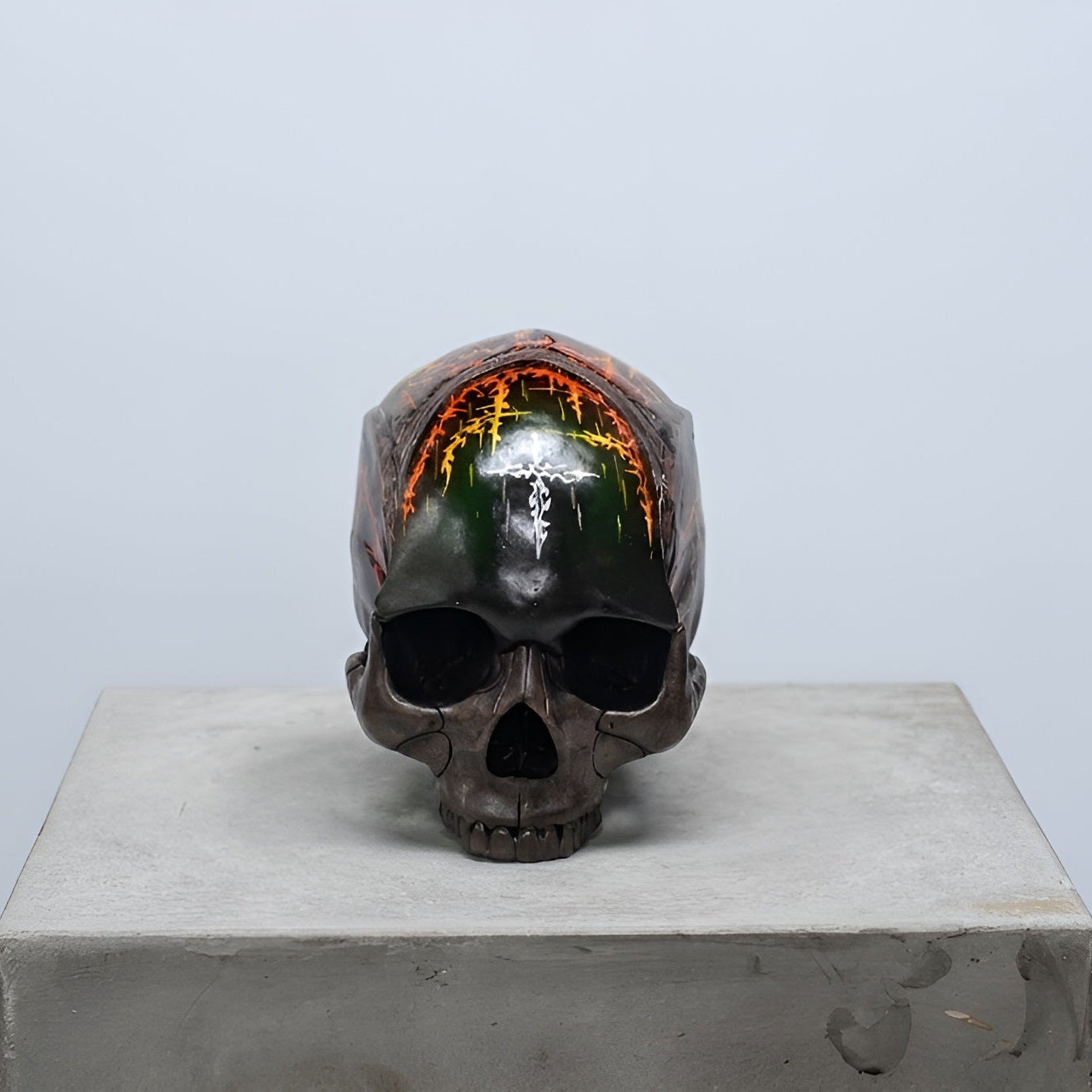 Loki skull - Cybersigilism [EXPERIMENTAL PAINT]