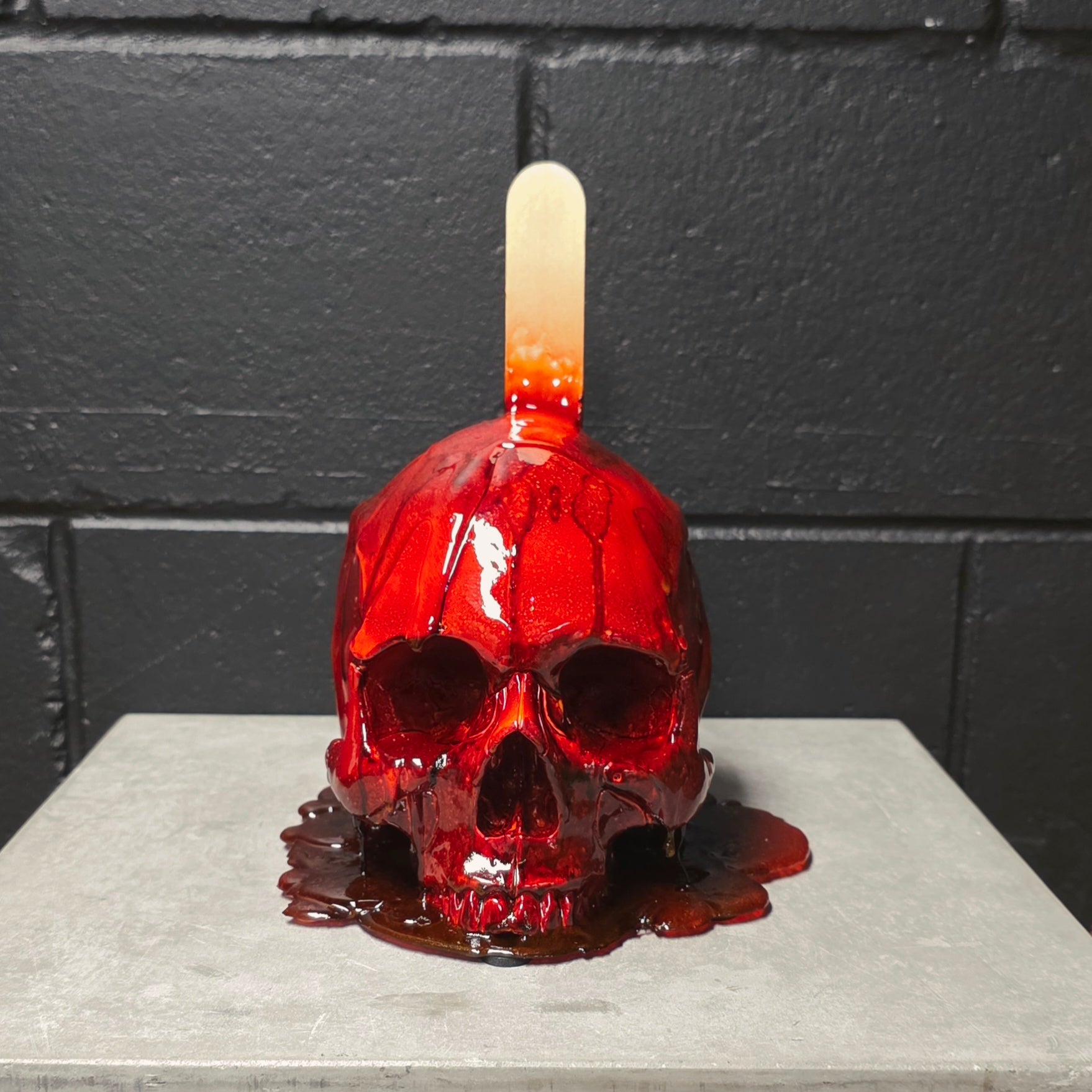Human Skull - Candy Apple [EXPERIMENTAL PAINT]