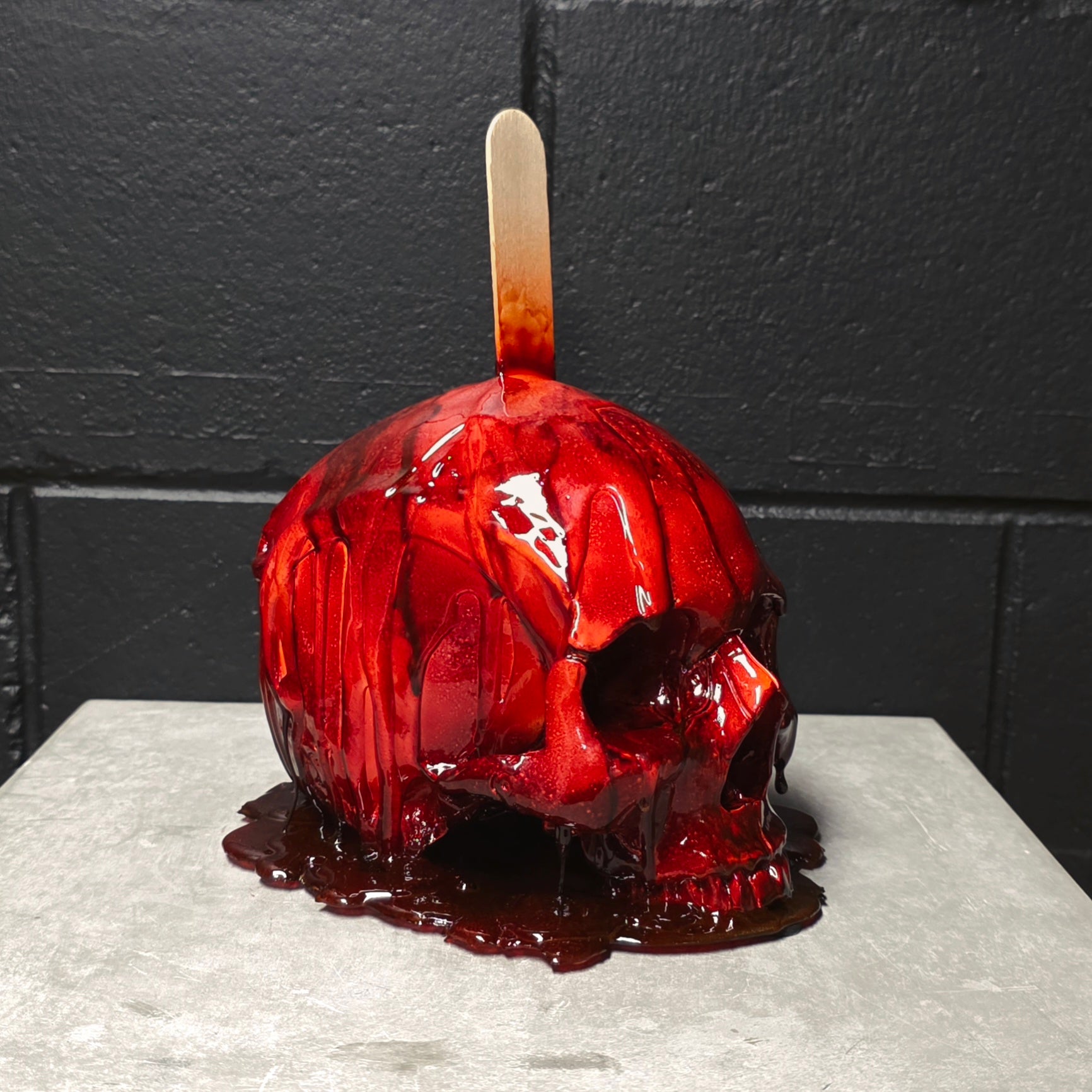 Human Skull - Candy Apple [EXPERIMENTAL PAINT]