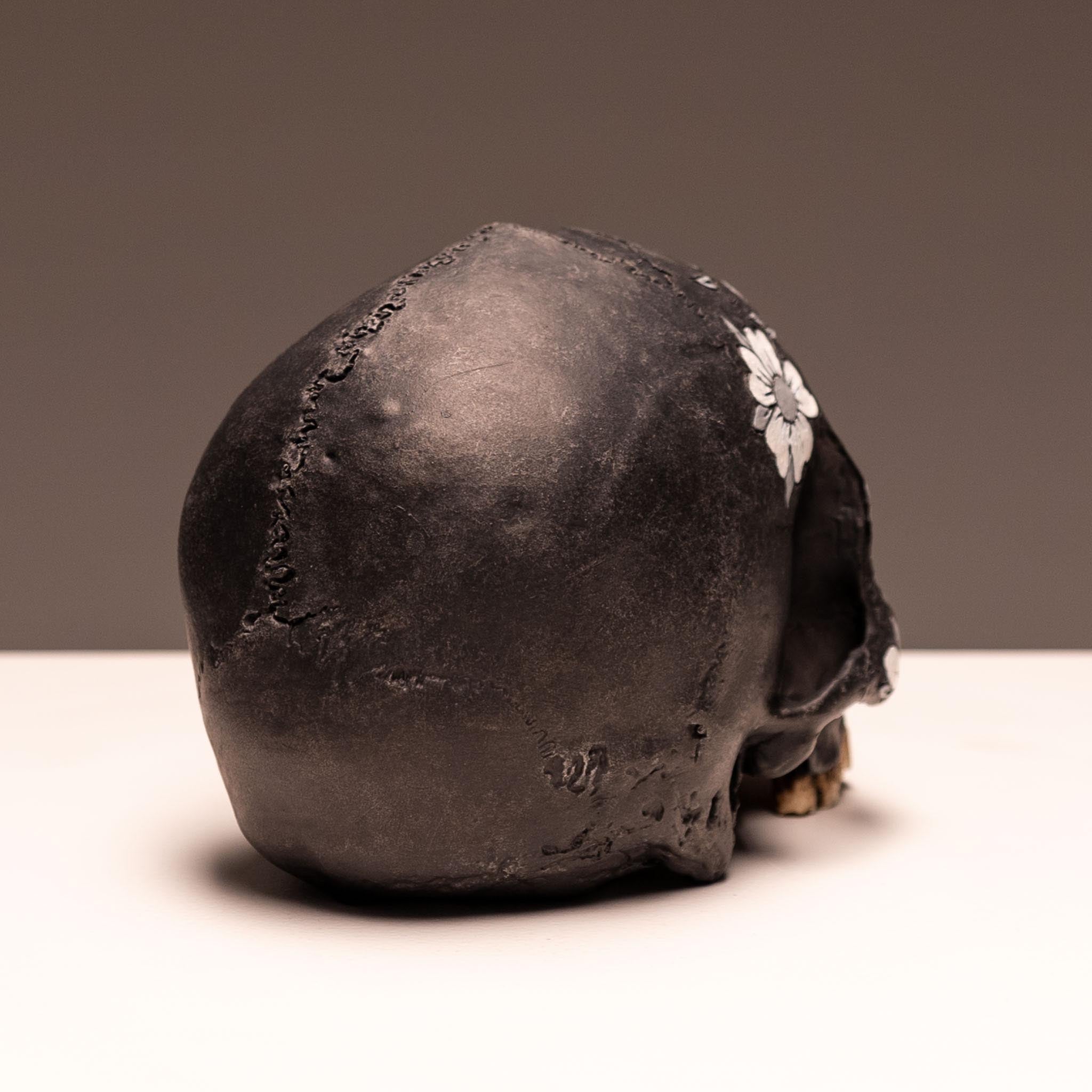 Day of the Dead Skull - Negra – Jack of the Dust