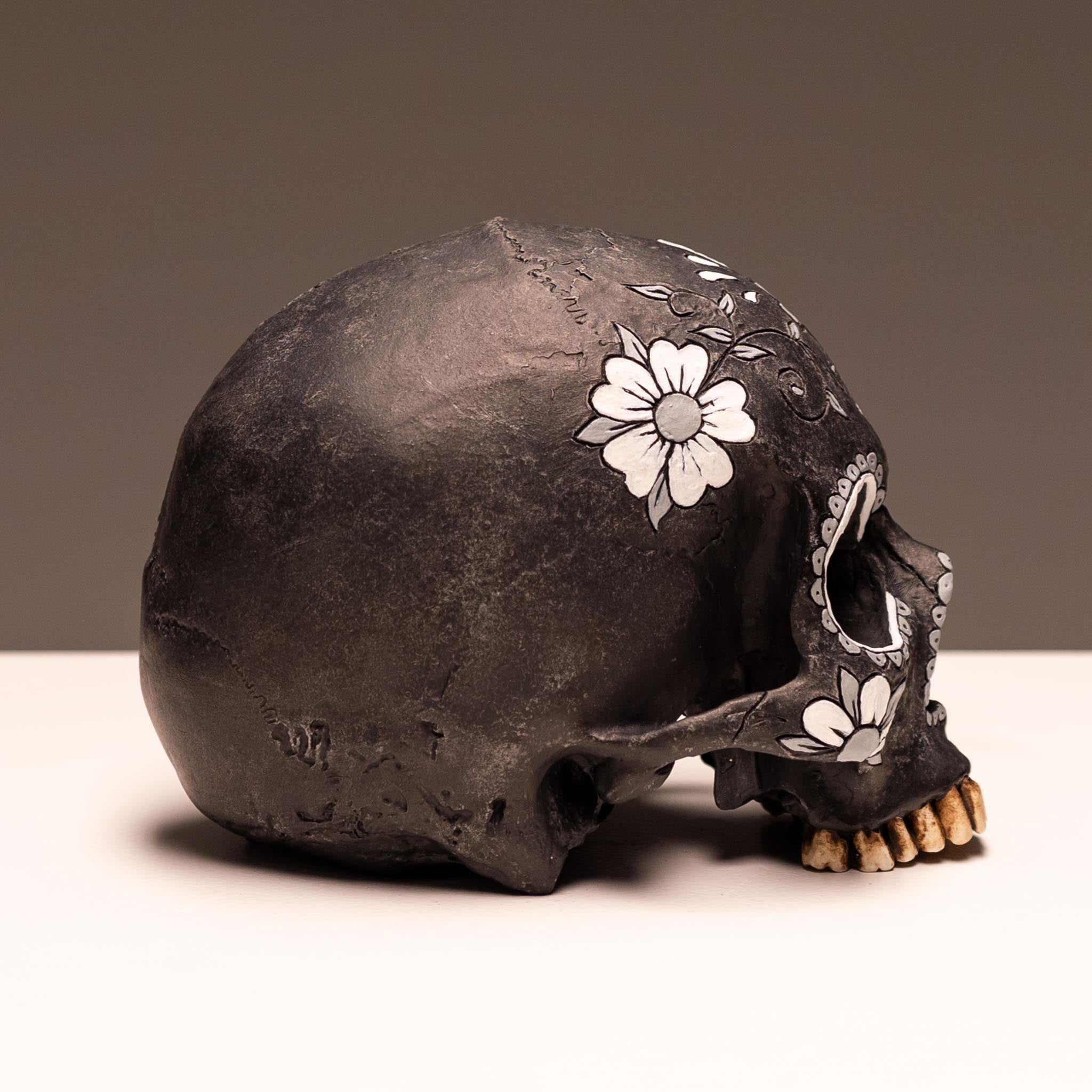 Day of the Dead Skull - Negra – Jack of the Dust