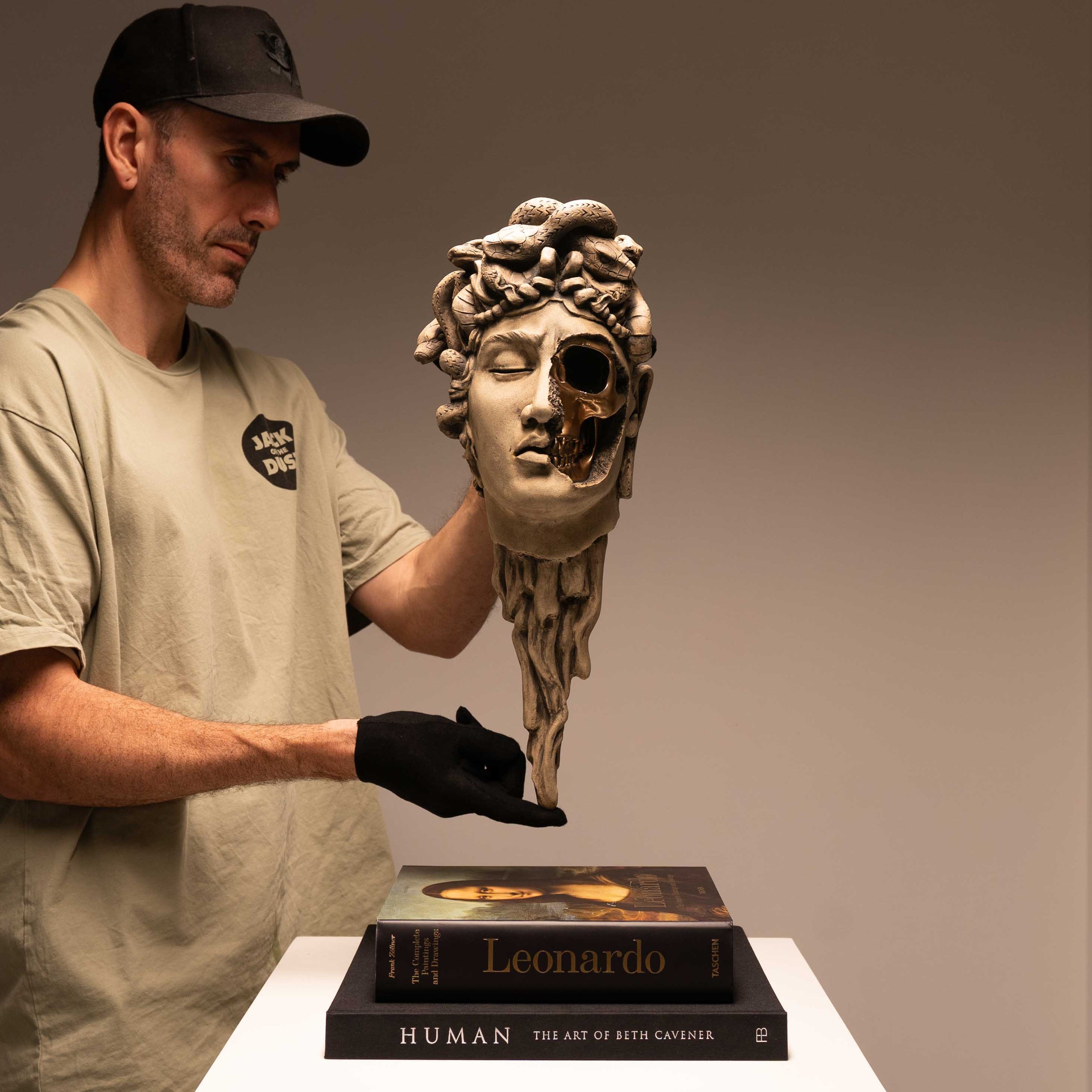 Medusa Sandstone Wall Mount
