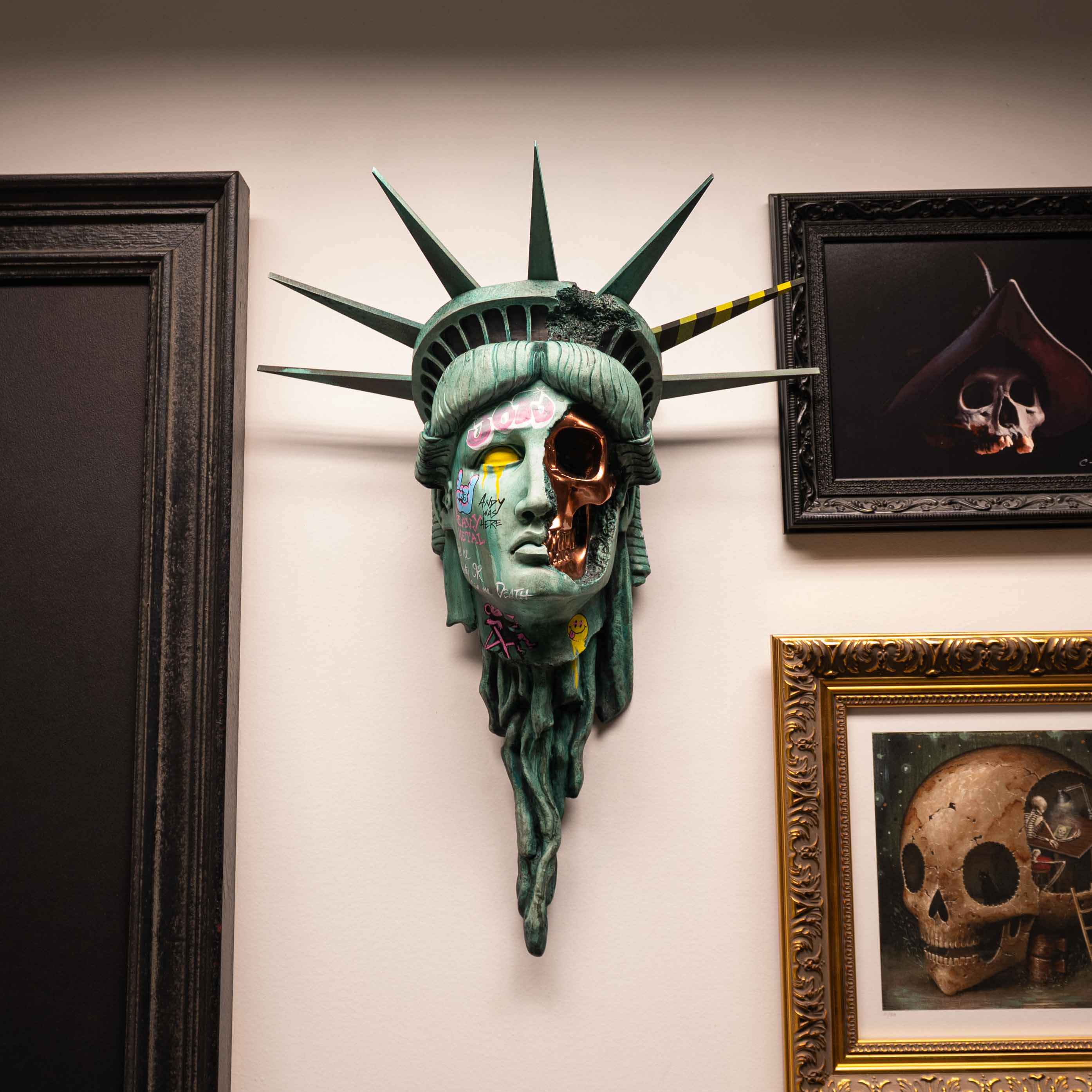The Death of Liberty Wall Mount - Heavy Metal