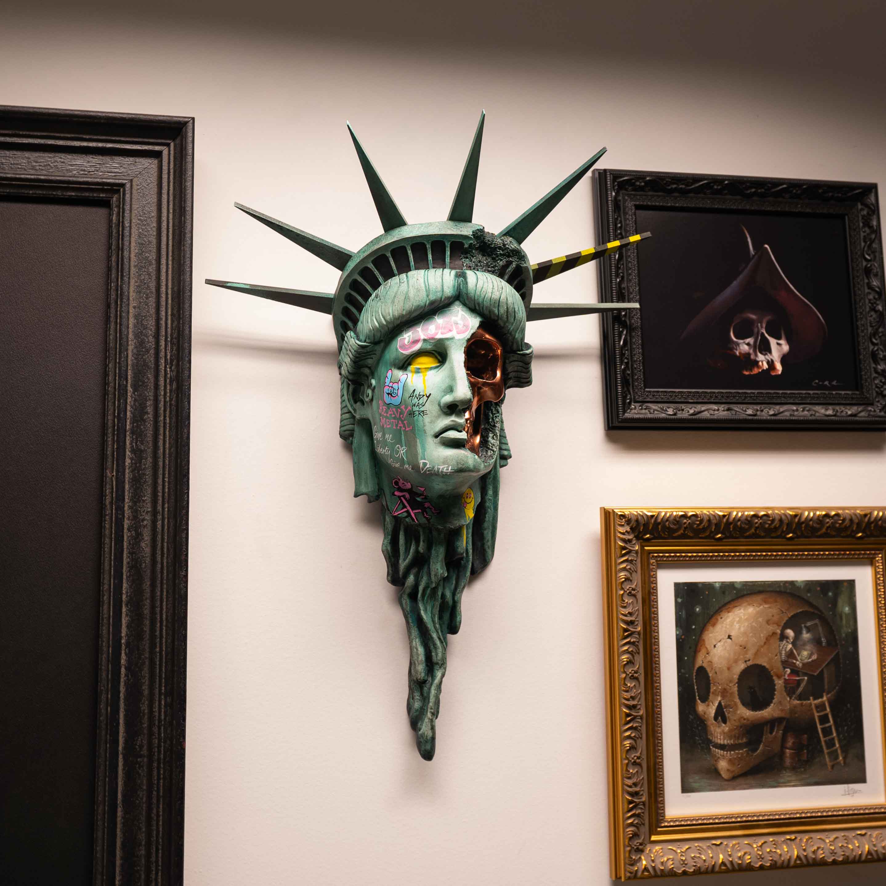 The Death of Liberty Wall Mount - Heavy Metal