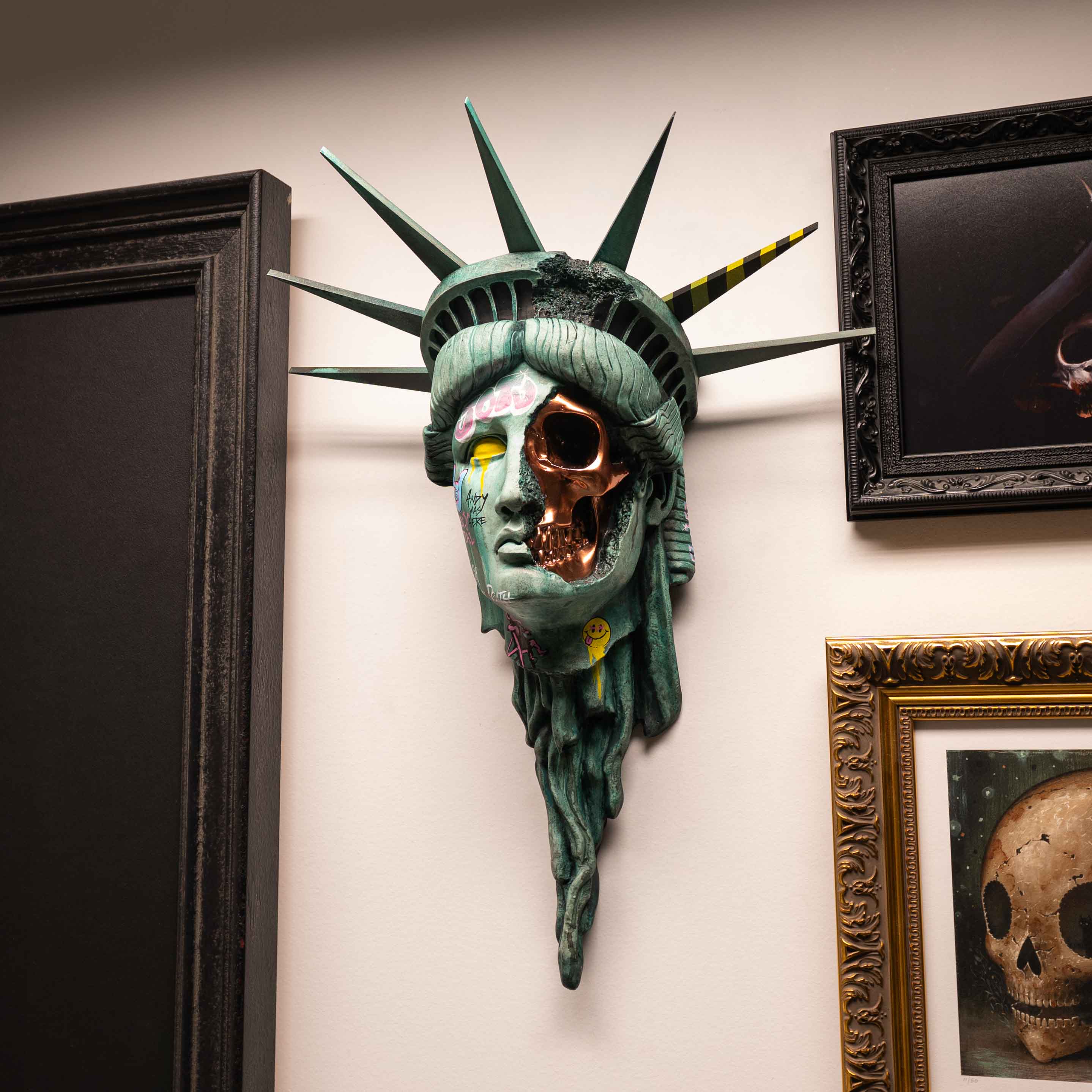 The Death of Liberty Wall Mount - Heavy Metal