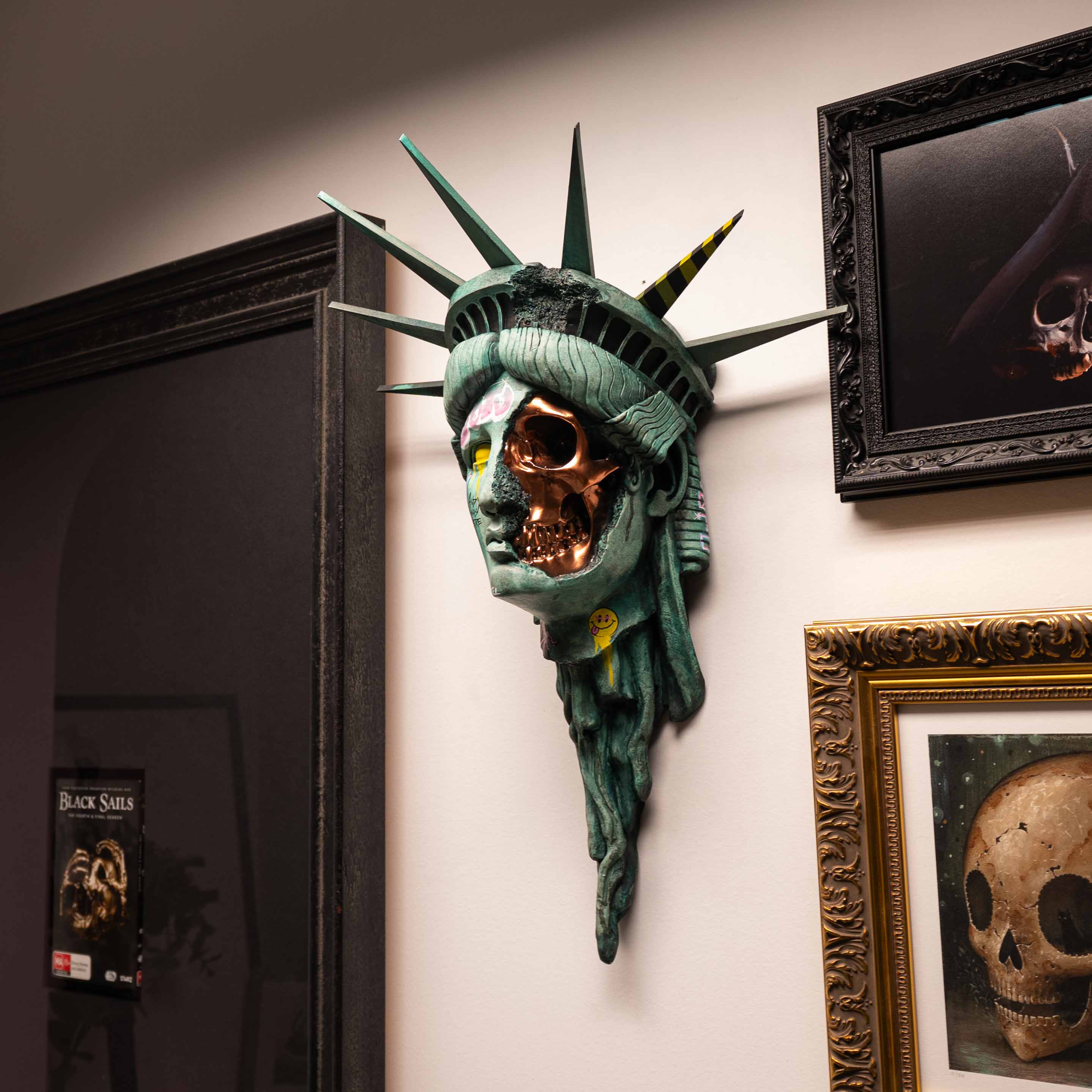 The Death of Liberty Wall Mount - Heavy Metal