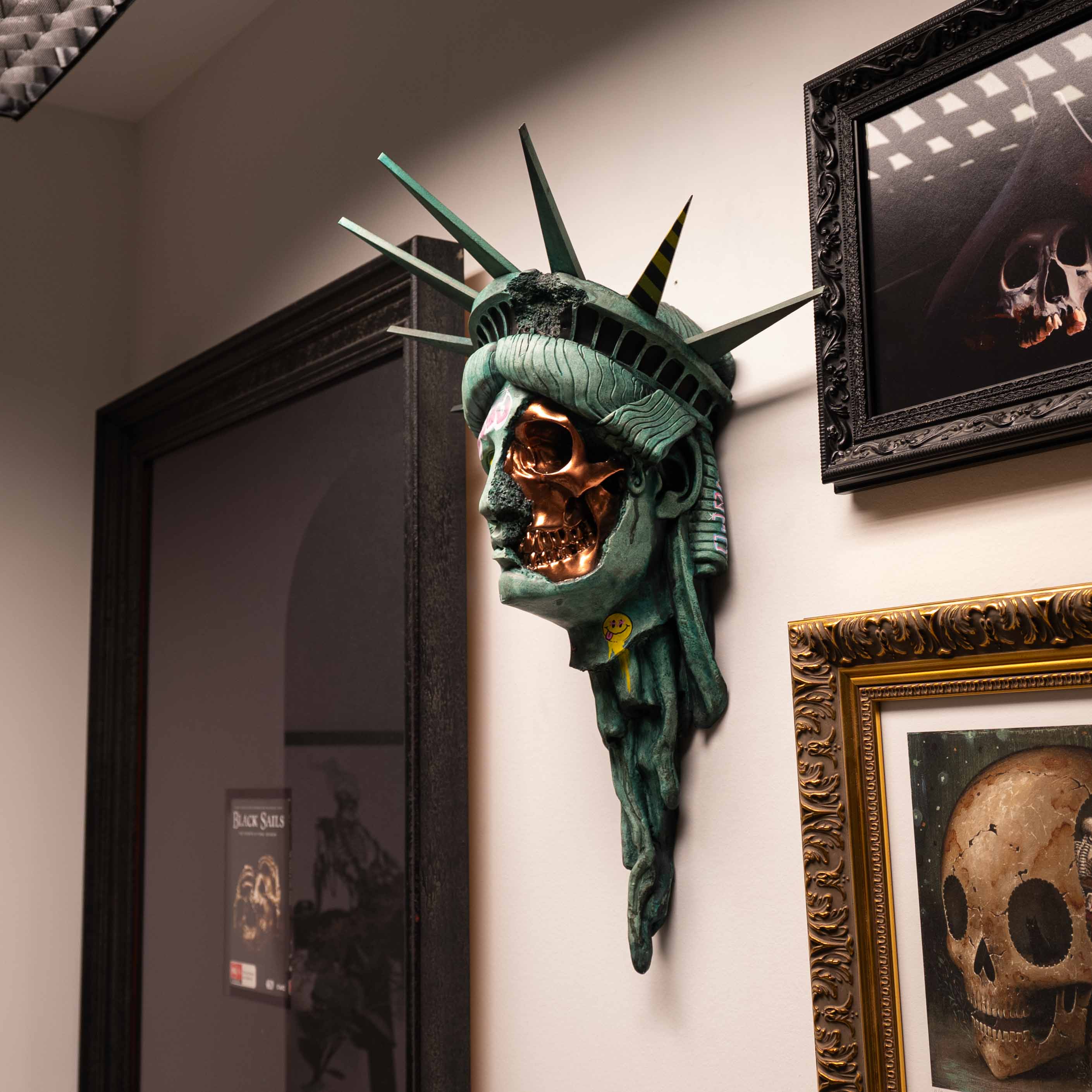 The Death of Liberty Wall Mount - Heavy Metal