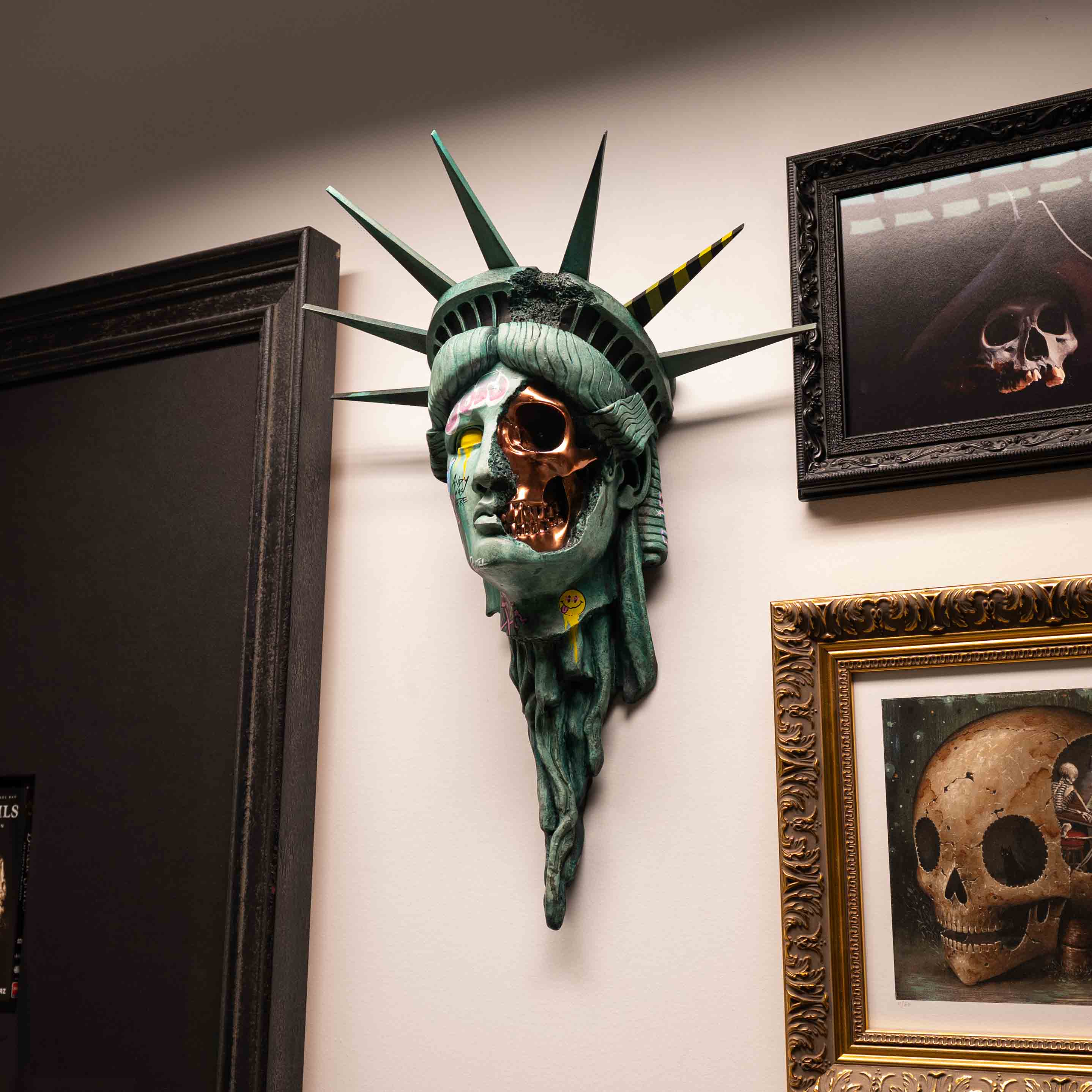 The Death of Liberty Wall Mount - Heavy Metal