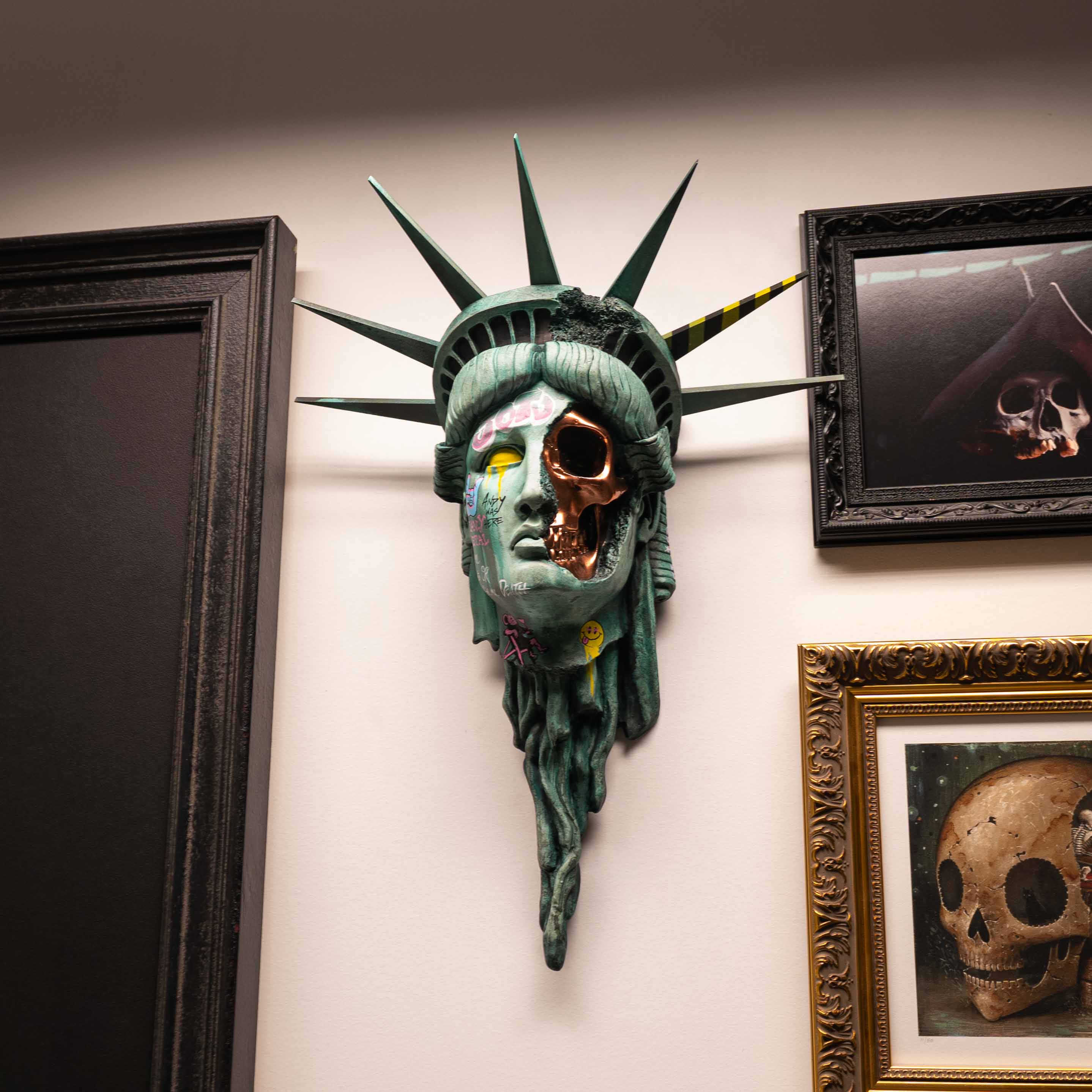 The Death of Liberty Wall Mount - Heavy Metal