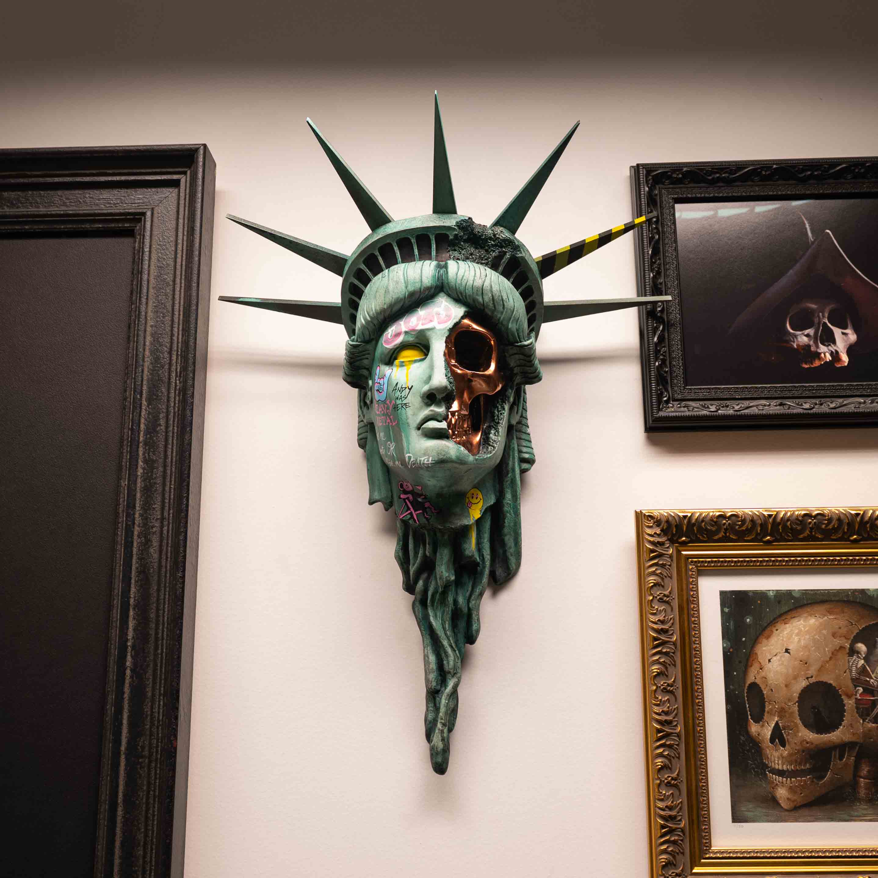 The Death of Liberty Wall Mount - Heavy Metal