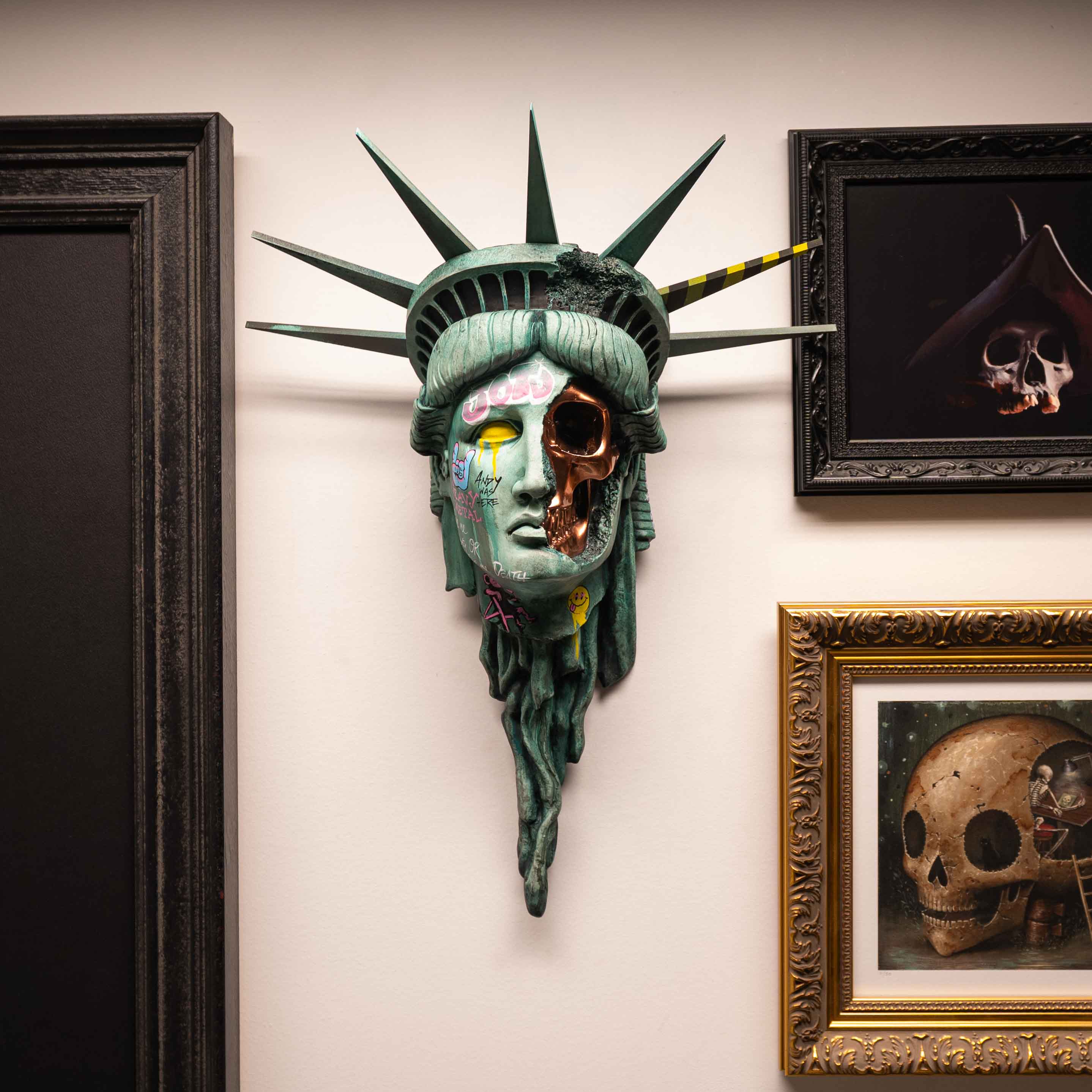 The Death of Liberty Wall Mount - Heavy Metal