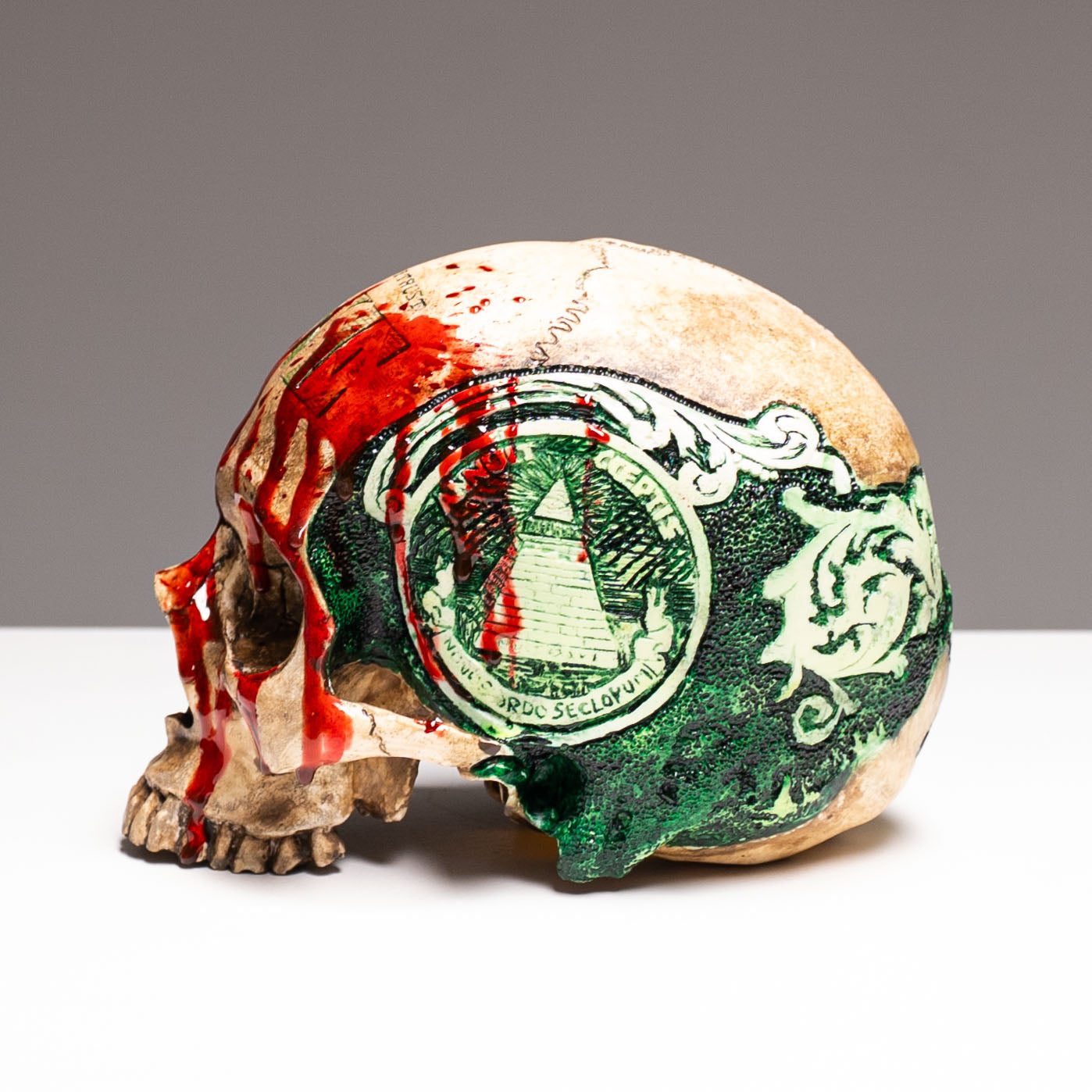Dead Presidents Skull - Gore