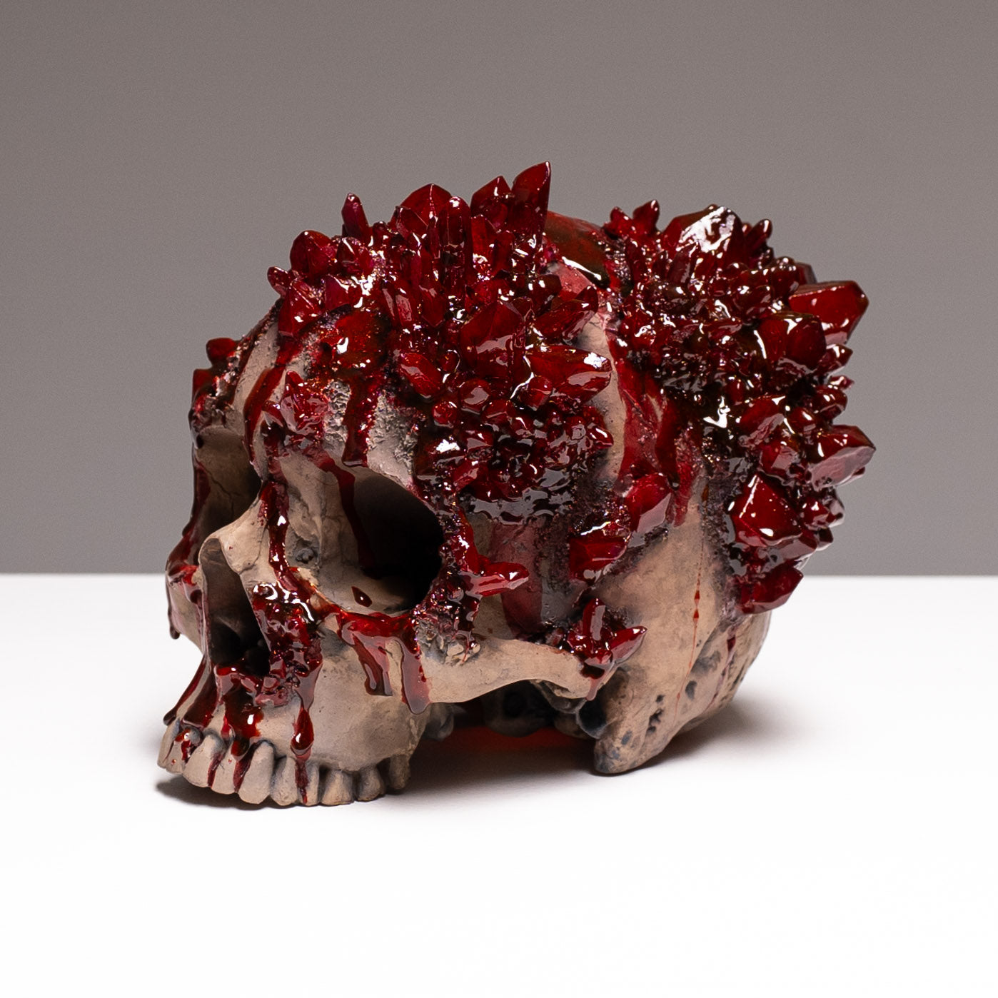 Amethyst Skull - Gore