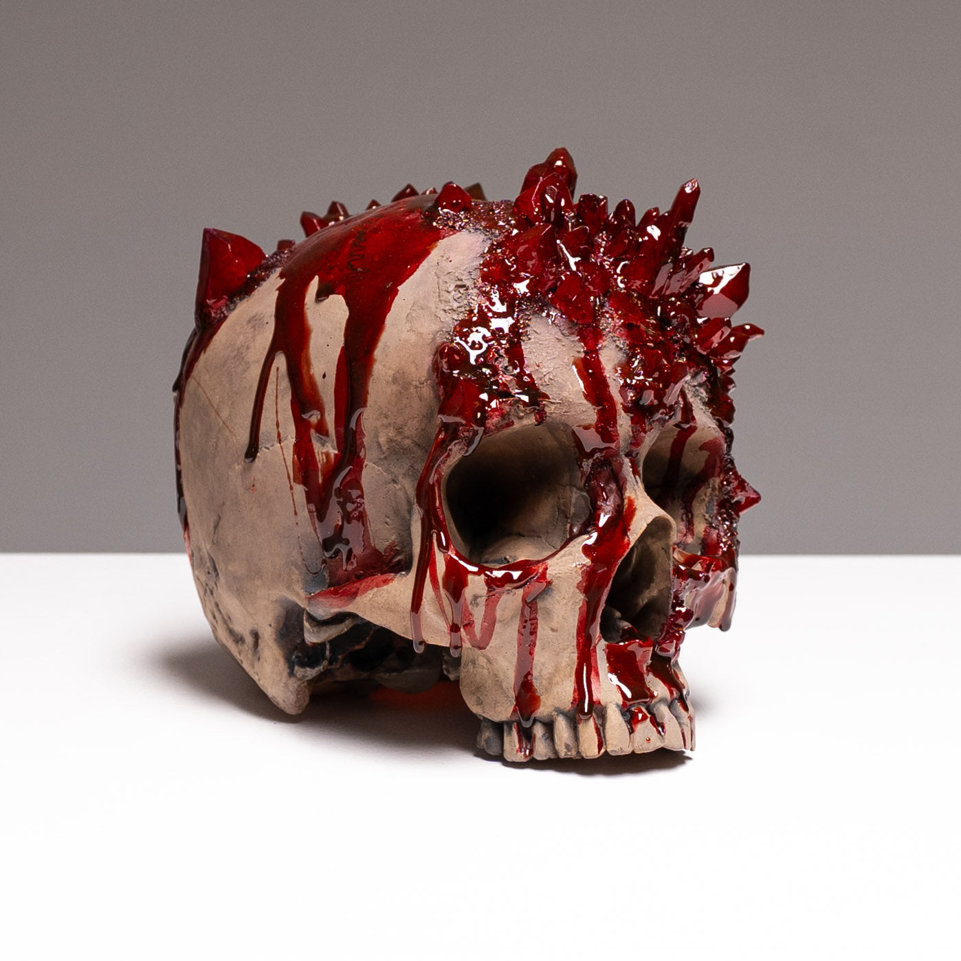 Amethyst Skull - Gore