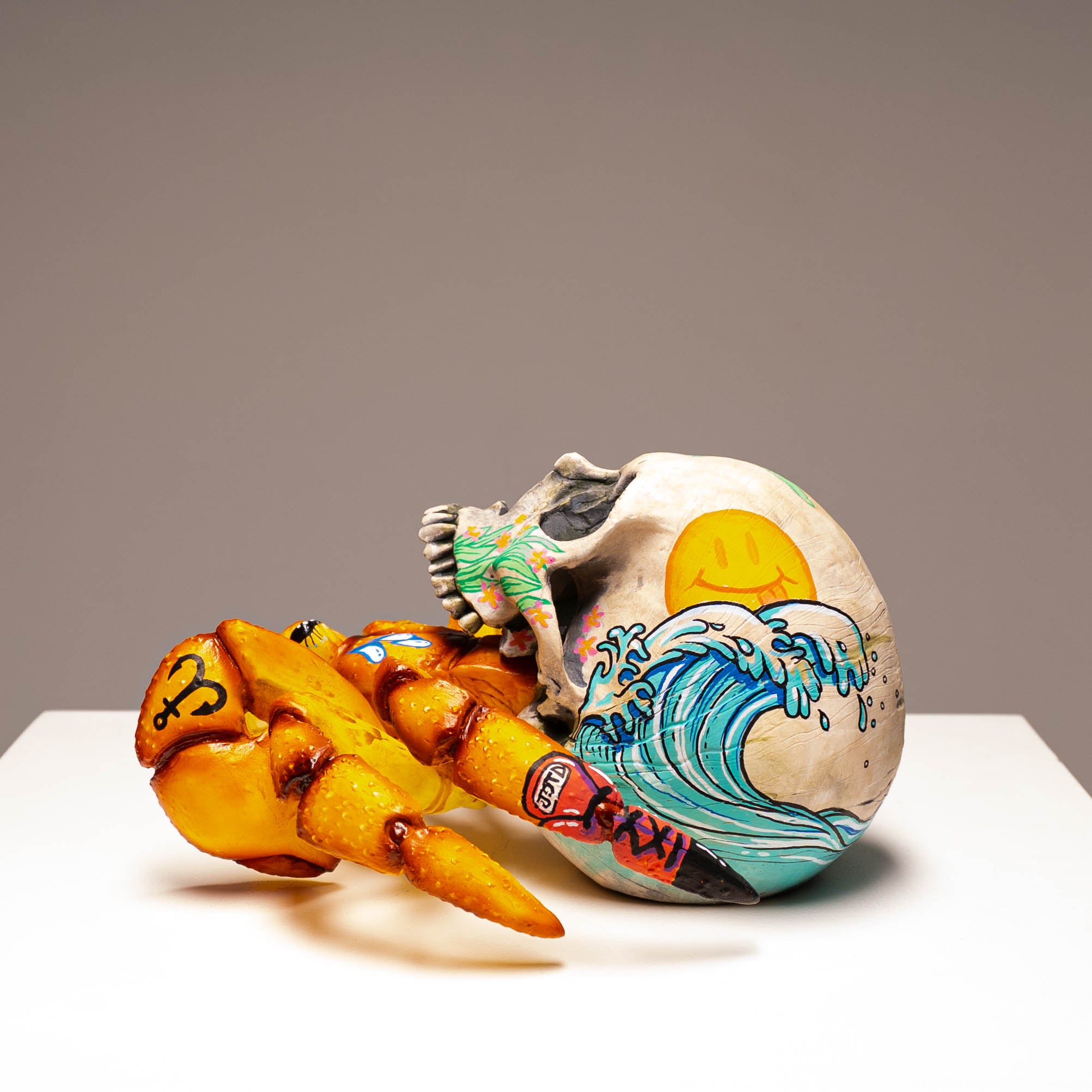 Hermit Crab Skull - Sandy