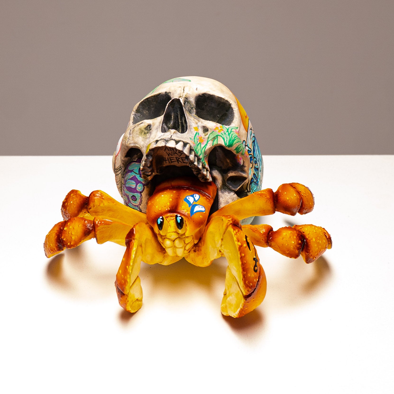 Hermit Crab Skull - Sandy
