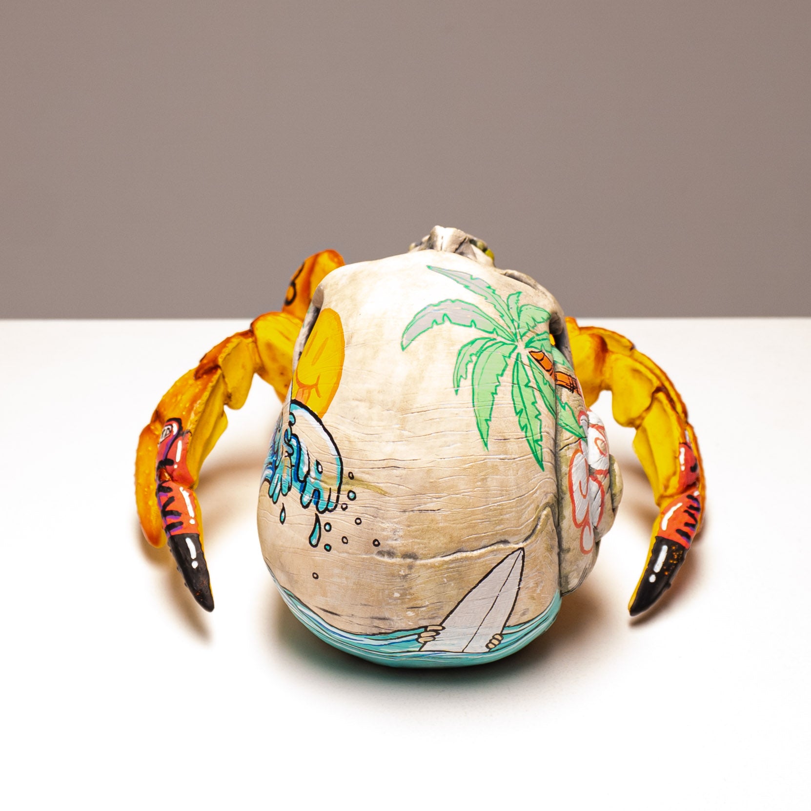 Hermit Crab Skull - Sandy