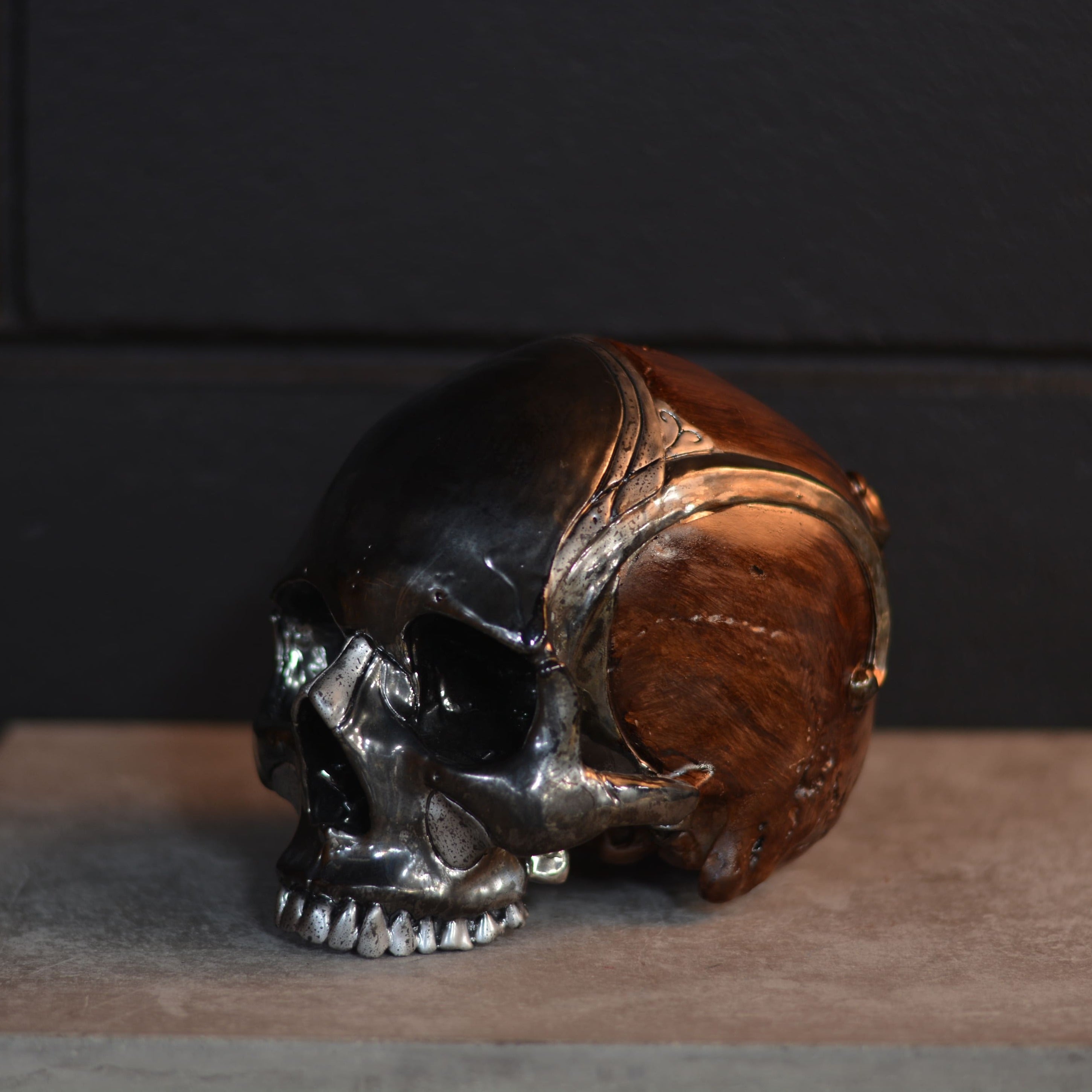 Loki skull - Smoke & Splinters [EXPERIMENTAL PAINT]