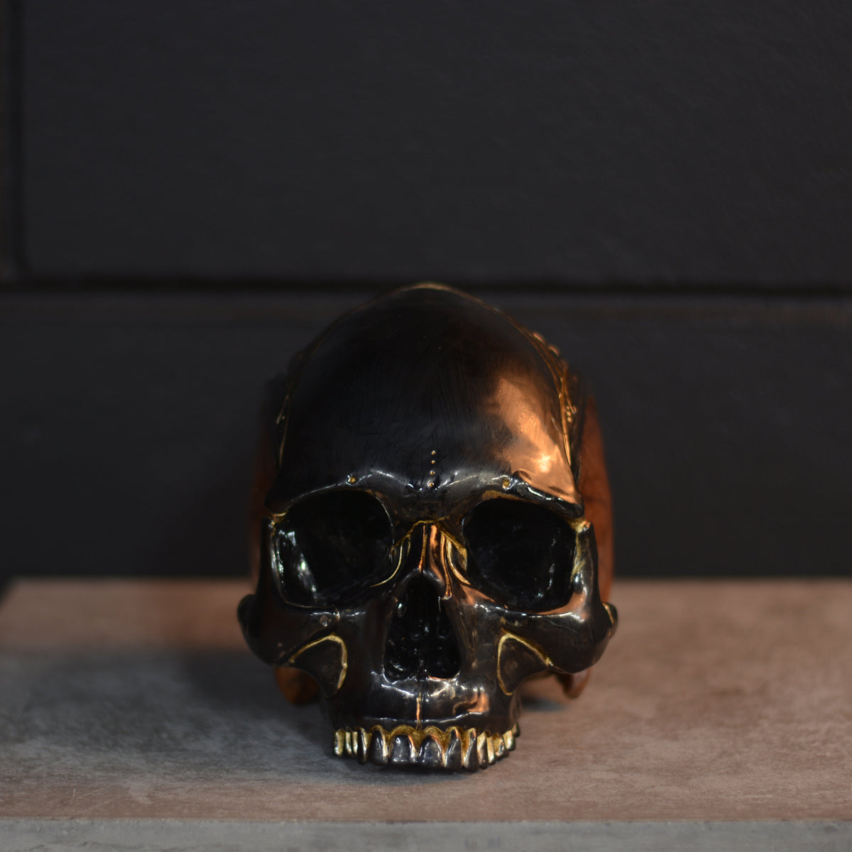 Loki skull - Western Gold