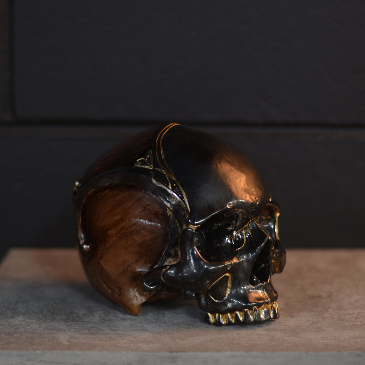 Loki skull - Western Gold