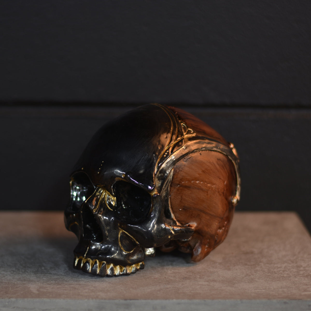 Loki skull - Western Gold