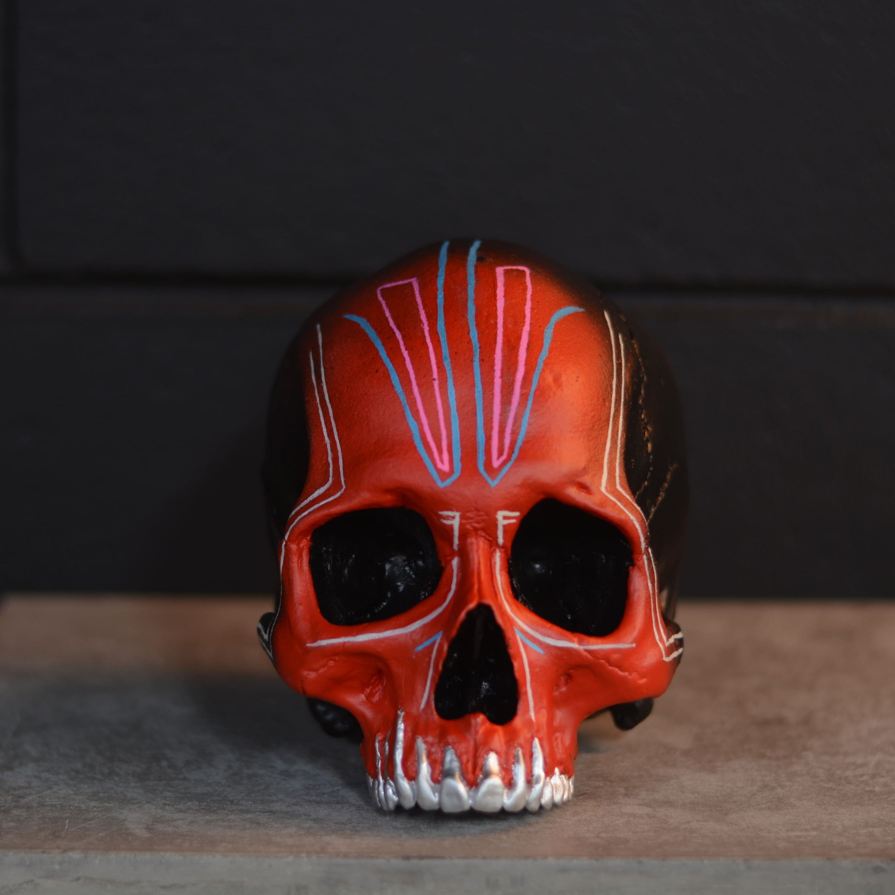 Human Skull - Street Machine [EXPERIMENTAL PAINT]