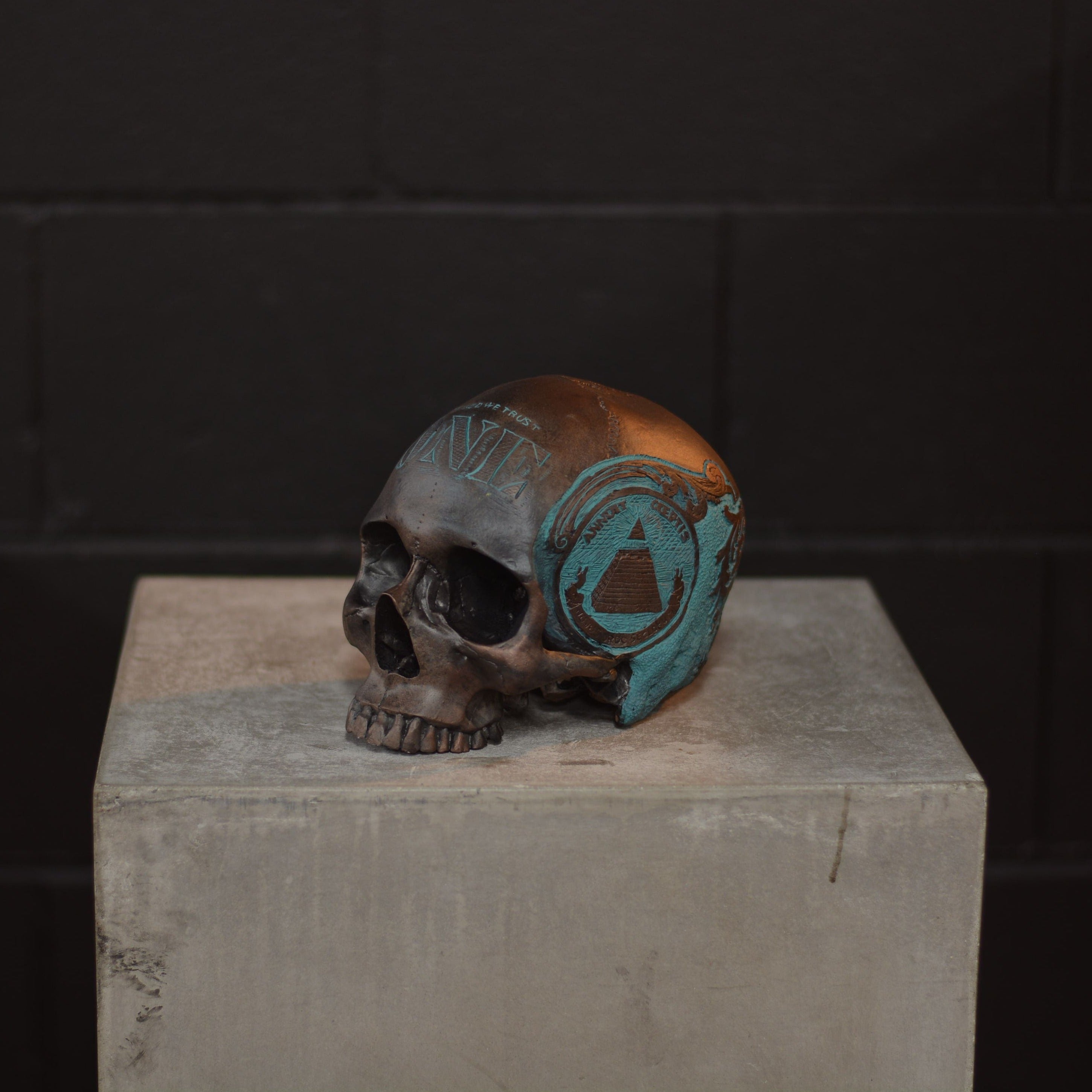 Dead Presidents Skull - Verdigris [EXPERIMENTAL]