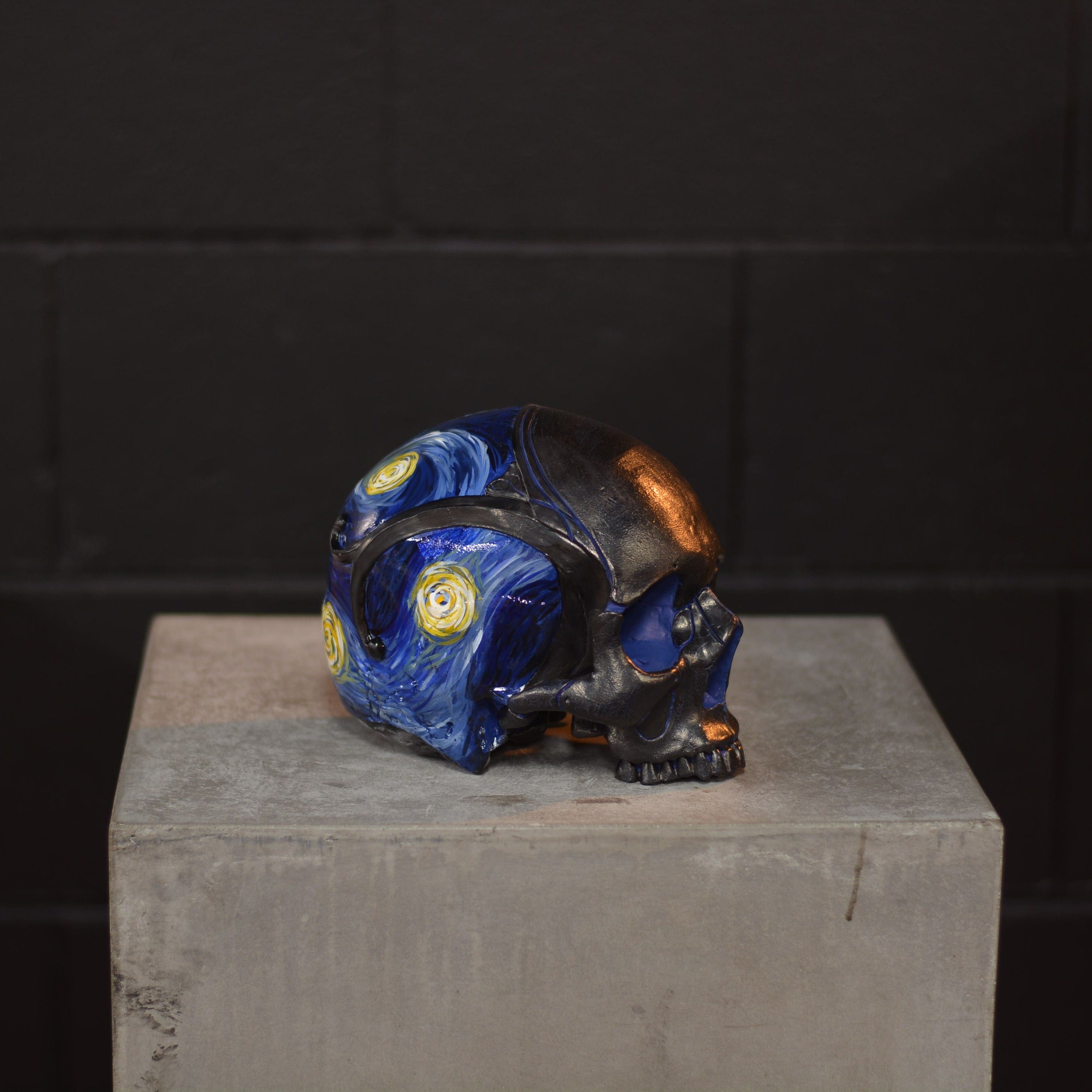 Loki skull - Starry night [EXPERIMENTAL PAINT]