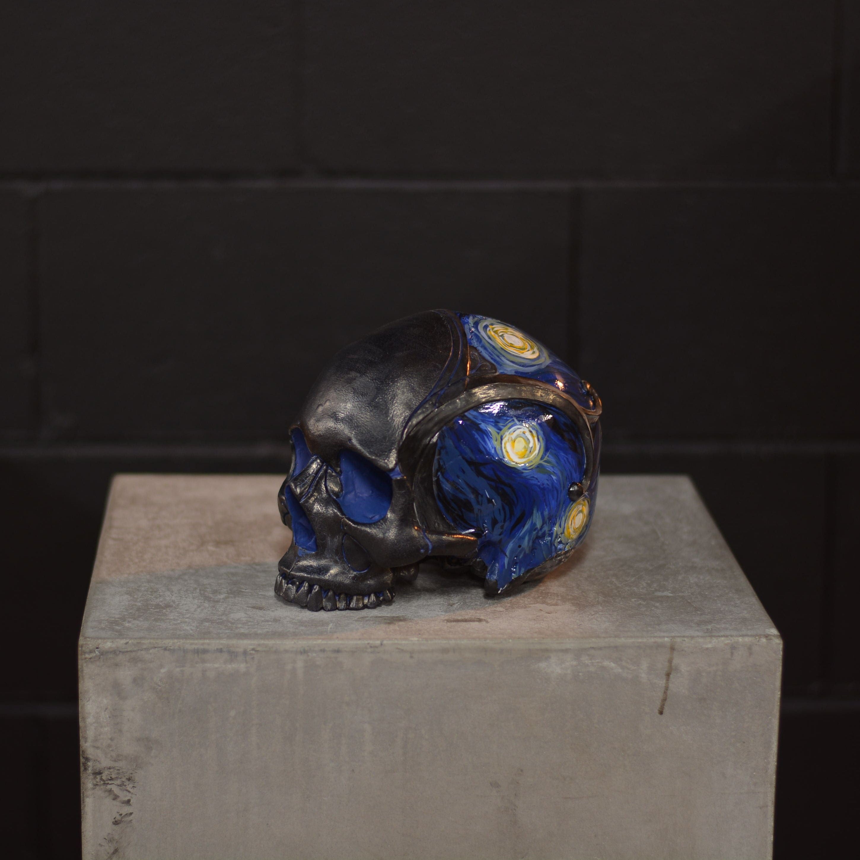 Loki skull - Starry night [EXPERIMENTAL PAINT]