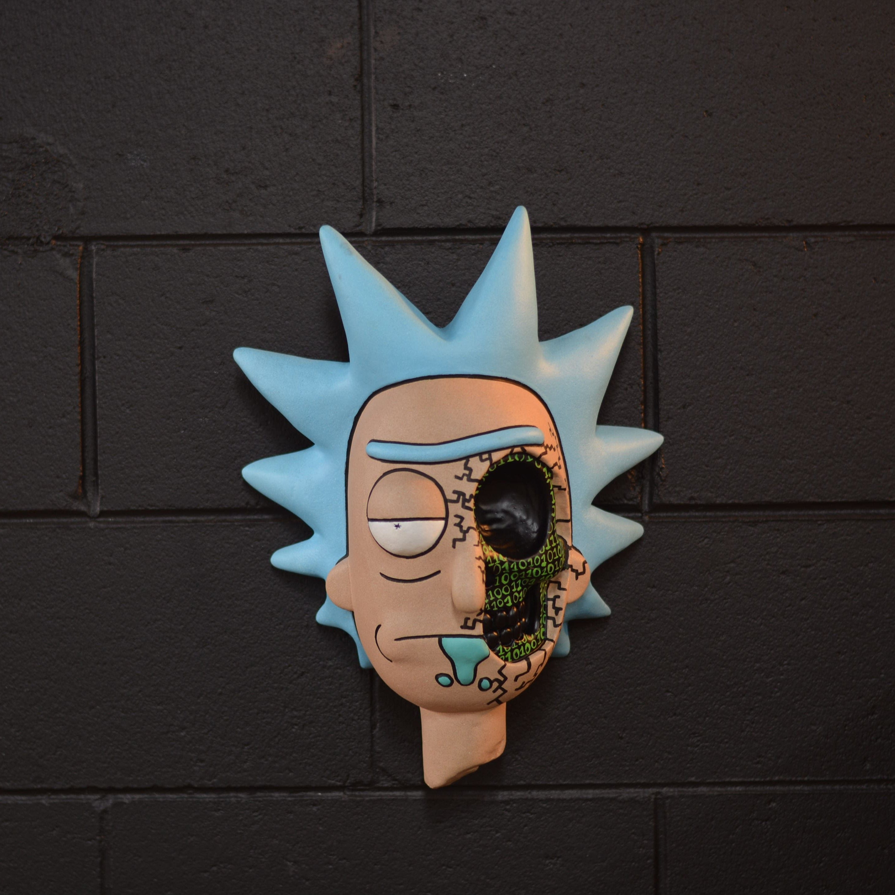 Rick C-137 Wall Mount - Corrupted [EXPERIMENTAL]