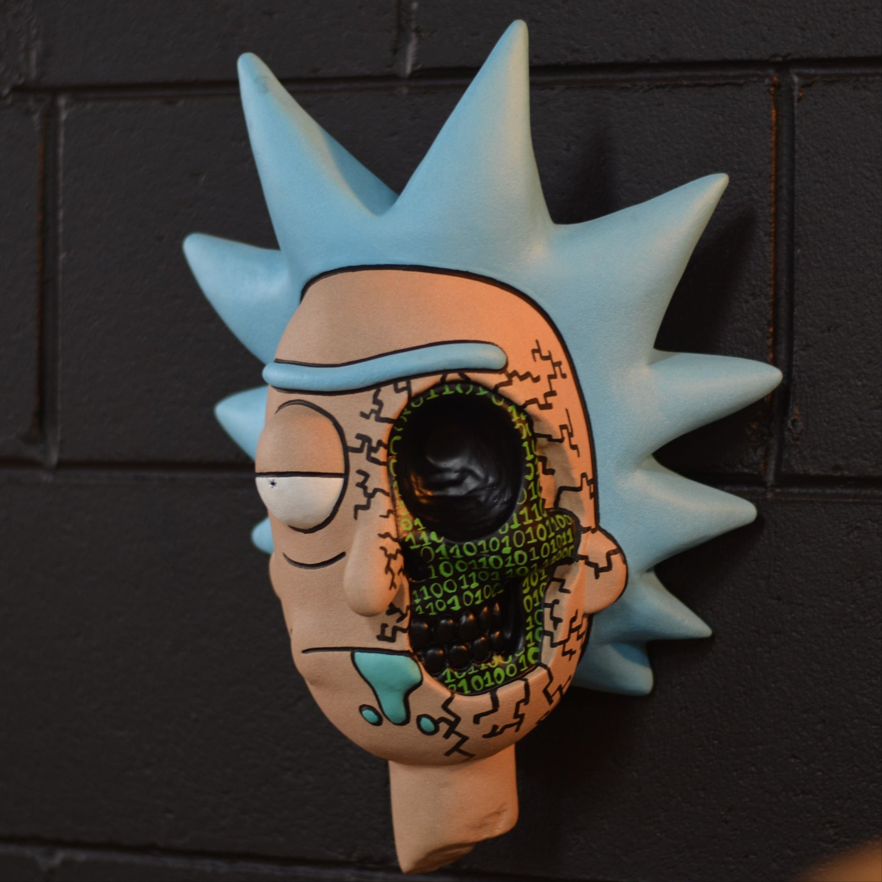 Rick C-137 Wall Mount - Corrupted [EXPERIMENTAL]
