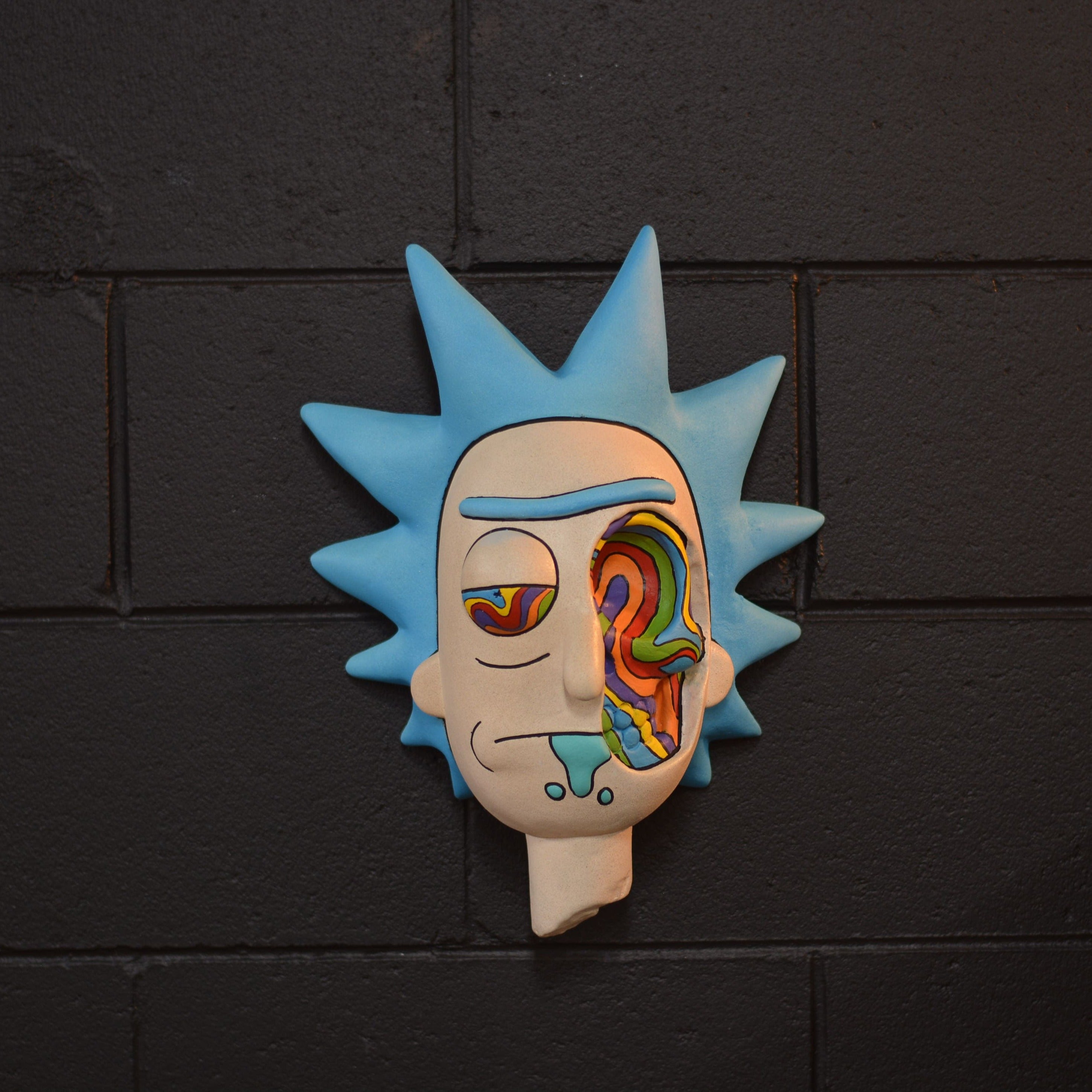 Rick C-137 Wall Mount - Psychedelic [SCRATCH & DENT]