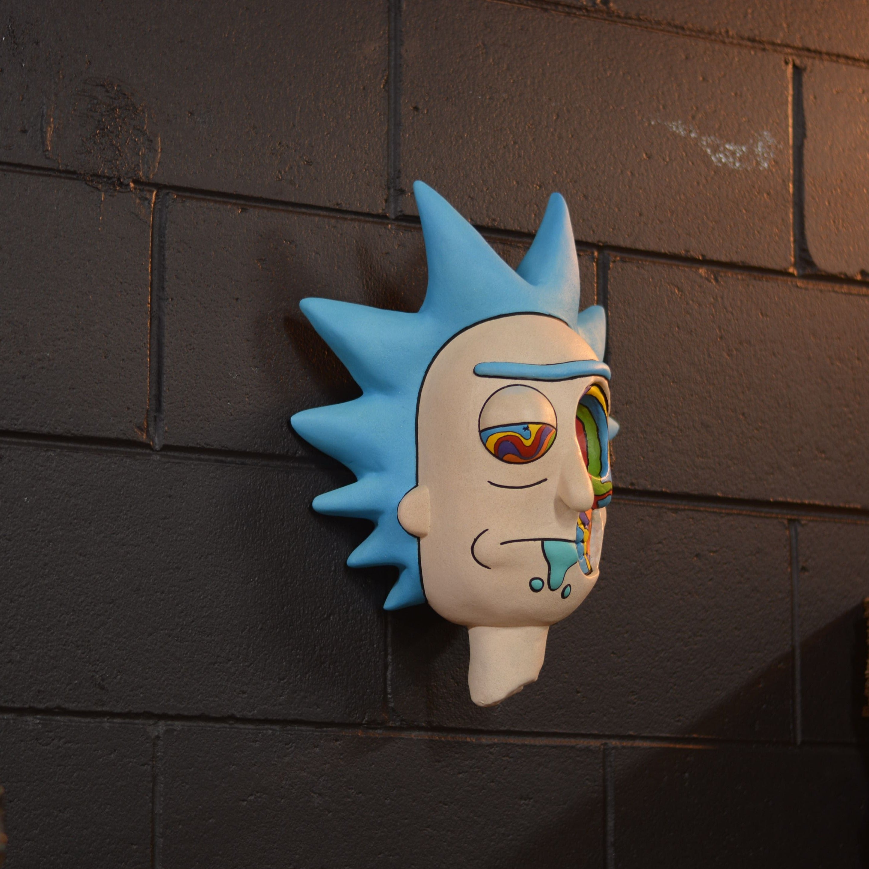 Rick C-137 Wall Mount - Psychedelic [SCRATCH & DENT]