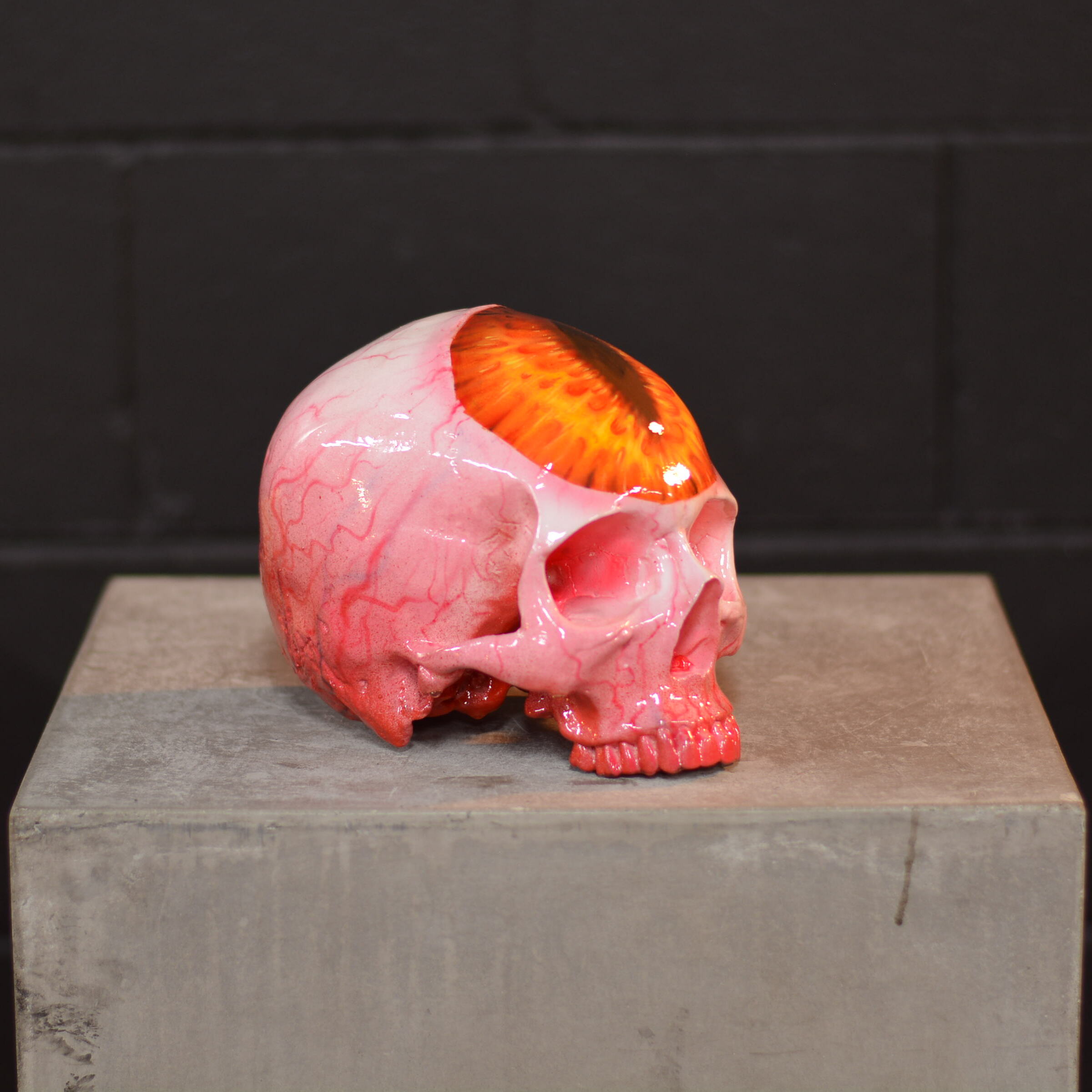Human Skull - Vision of Death [EXPERIMENTAL PAINT]