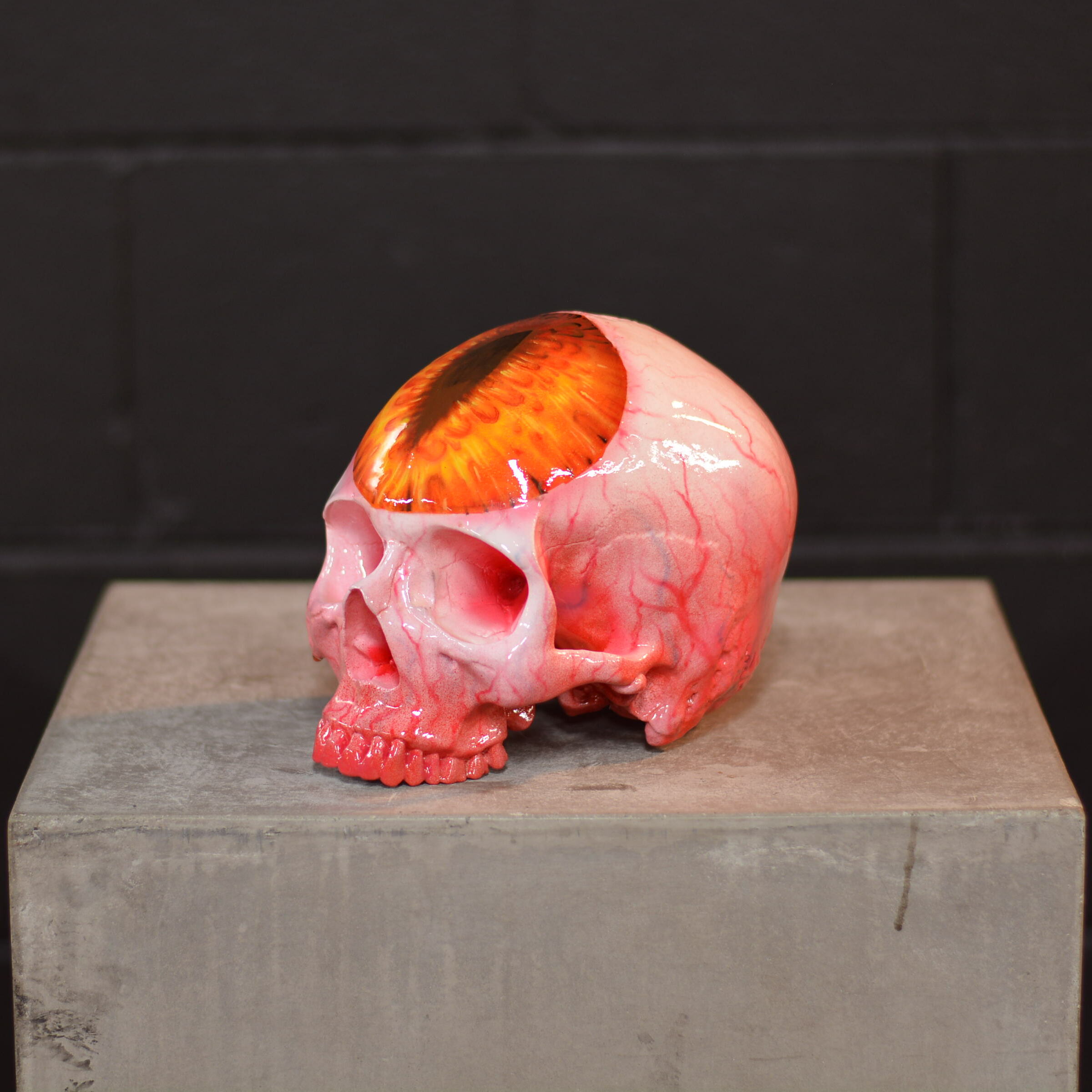 Human Skull - Vision of Death [EXPERIMENTAL PAINT]