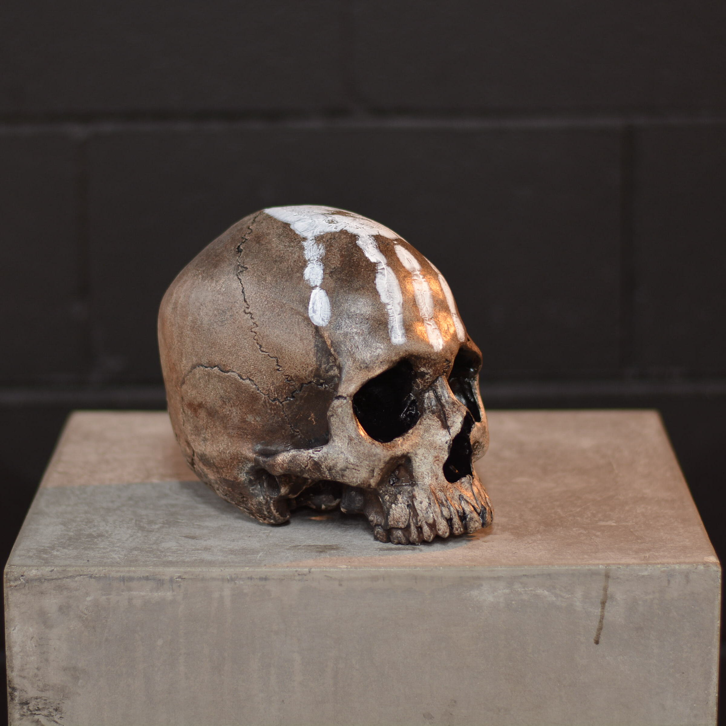 Human Skull - Hand of Saruman [EXPERIMENTAL PAINT]