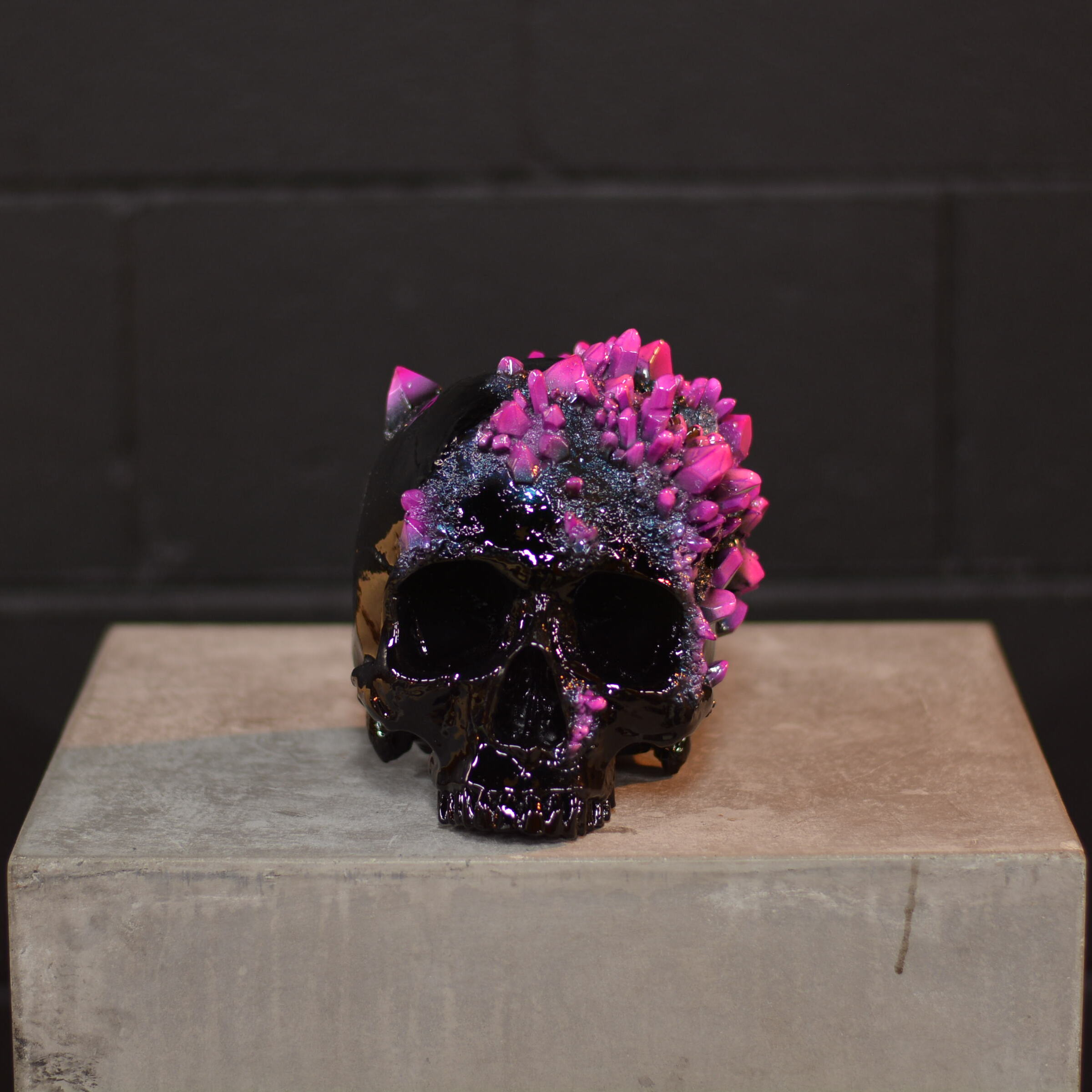 Amethyst Skull - Underdark [EXPERIMENTAL PAINT]