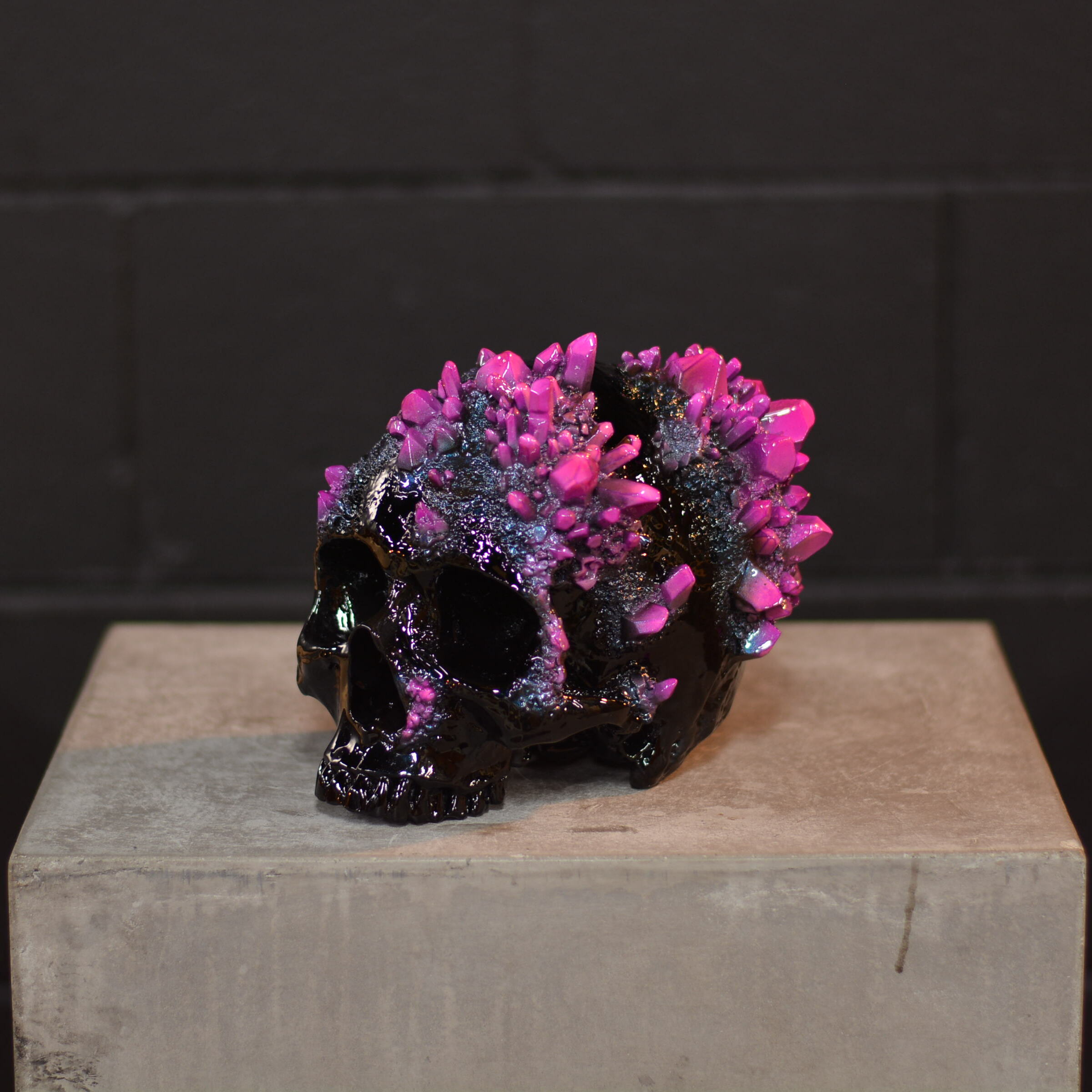Amethyst Skull - Underdark [EXPERIMENTAL PAINT]
