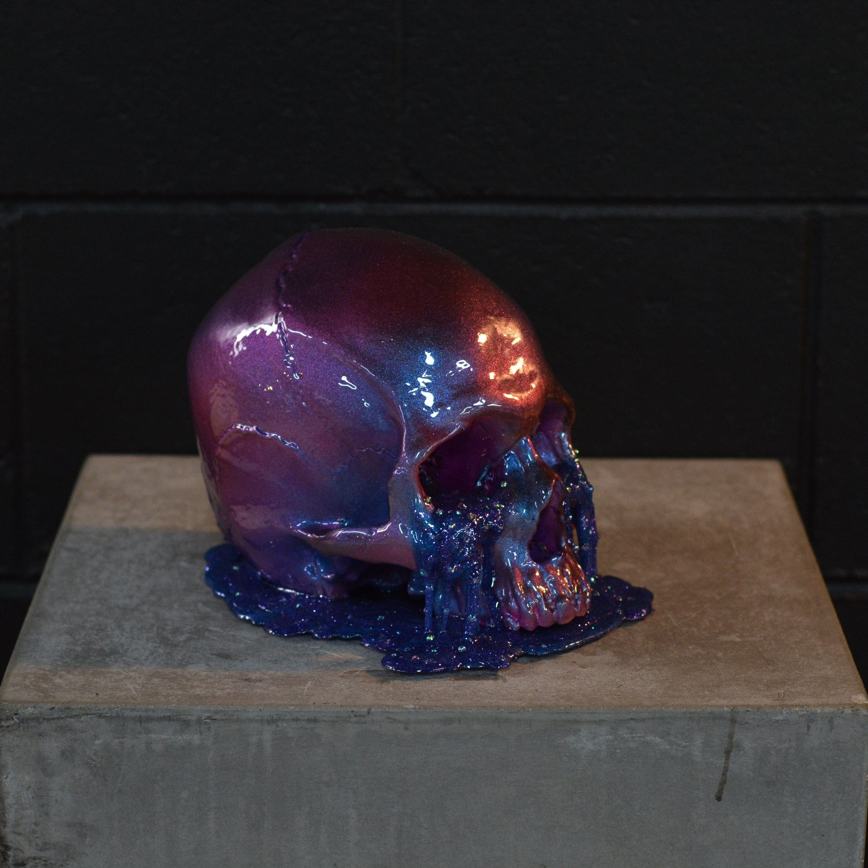 Human Skull - Aetheral [EXPERIMENTAL PAINT]