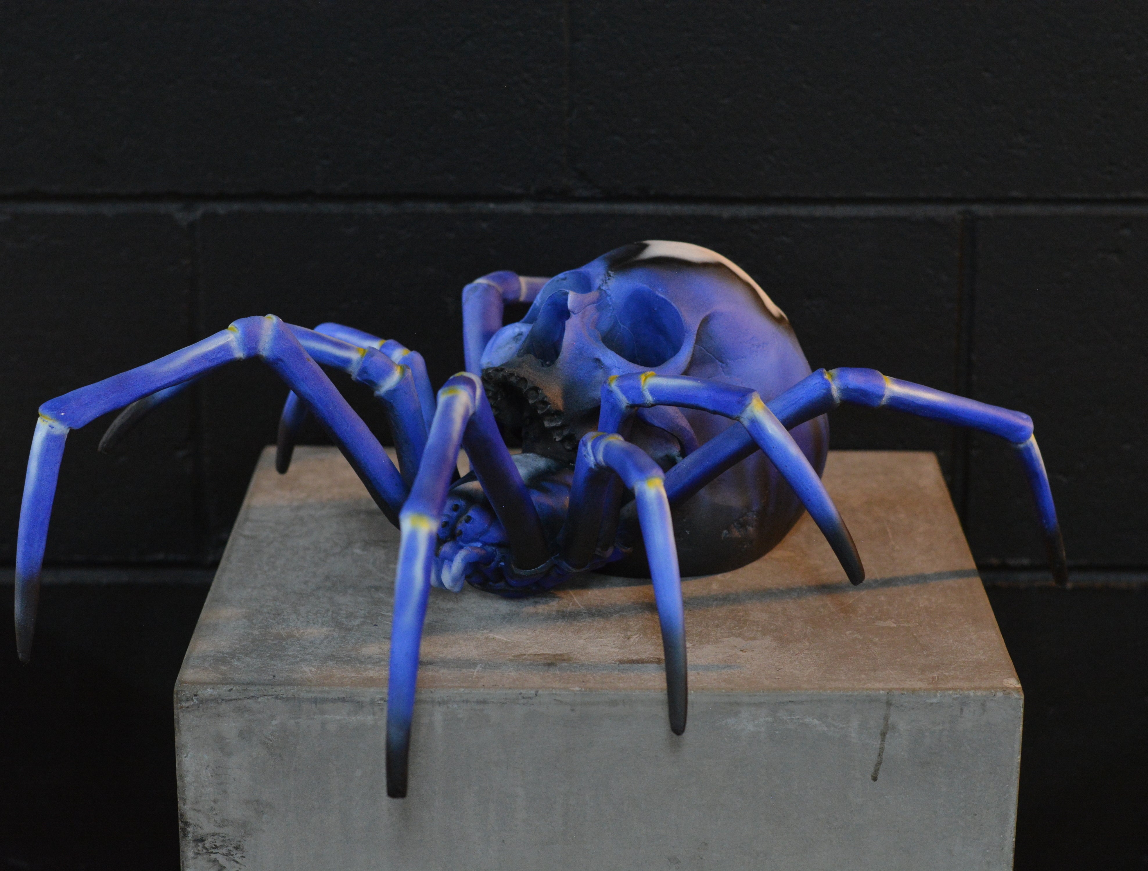 Spider Skull - Peacock Parachute Spider [EXPERIMENTAL PAINT]