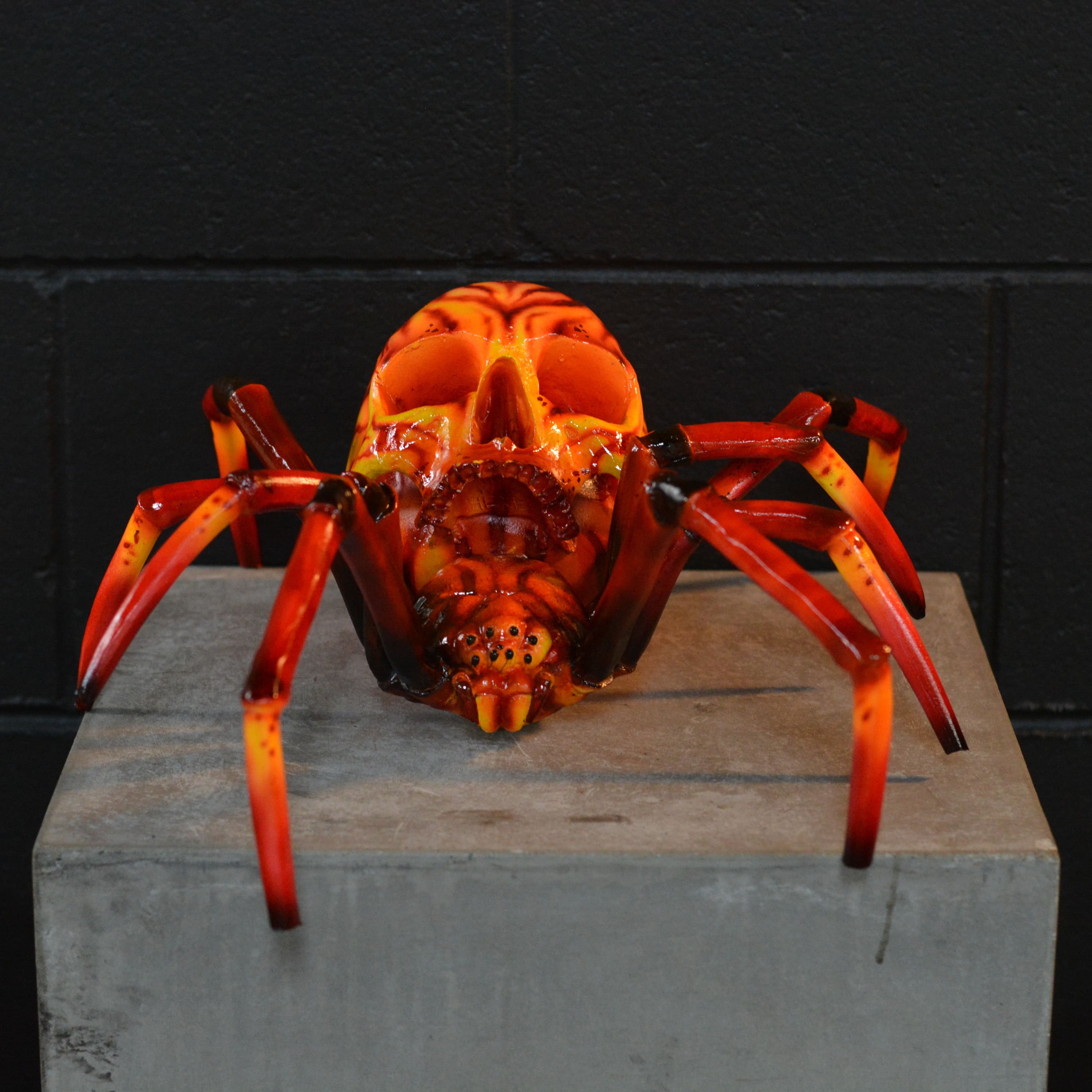 Spider Skull - Inferno Web [EXPERIMENTAL PAINT]