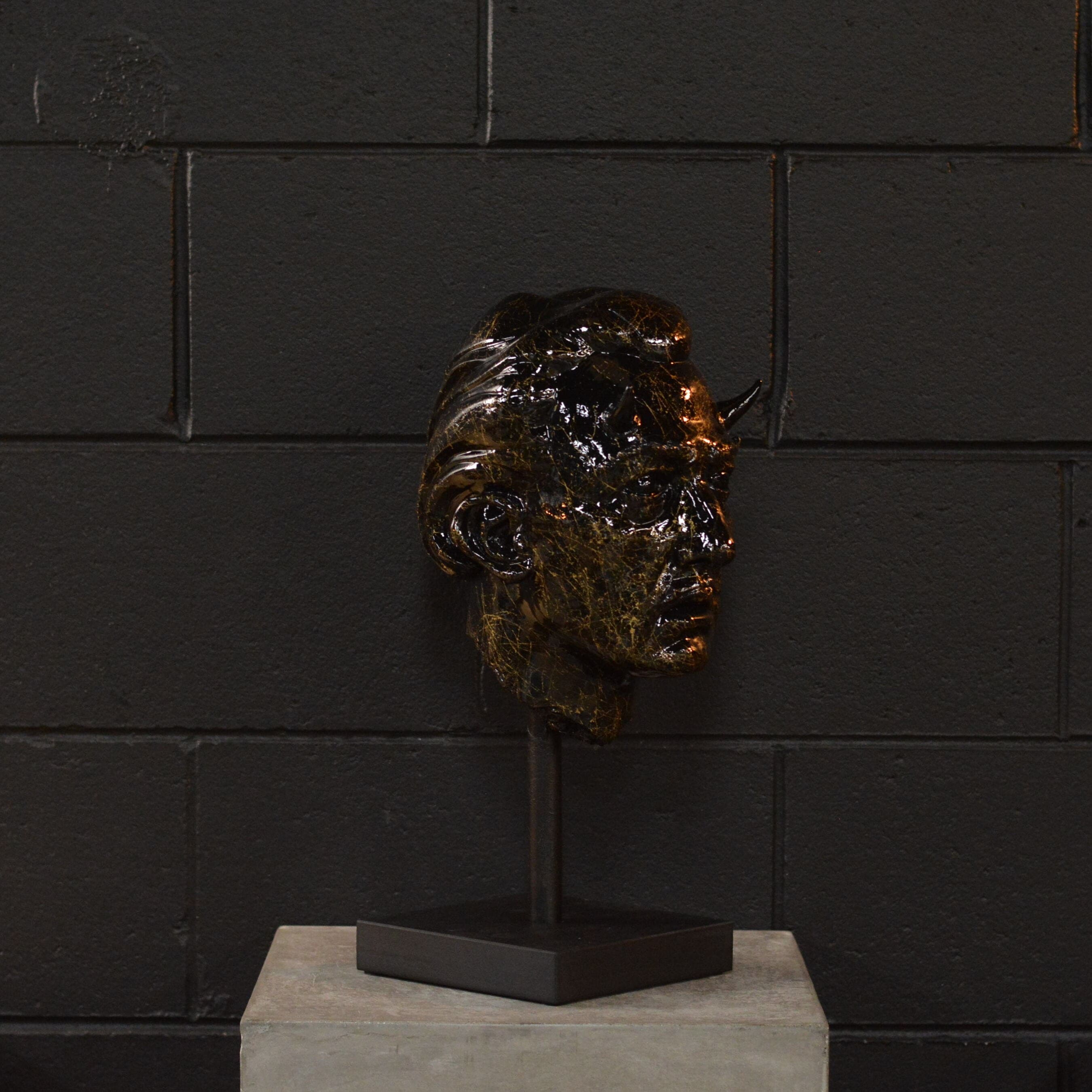 Salvador Dali - Black & Gold [EXPERIMENTAL PAINT]