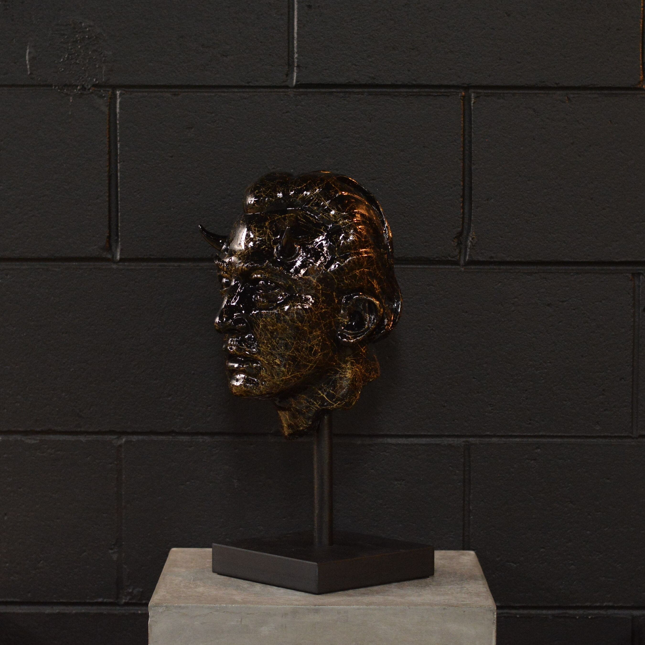 Salvador Dali - Black & Gold [EXPERIMENTAL PAINT]