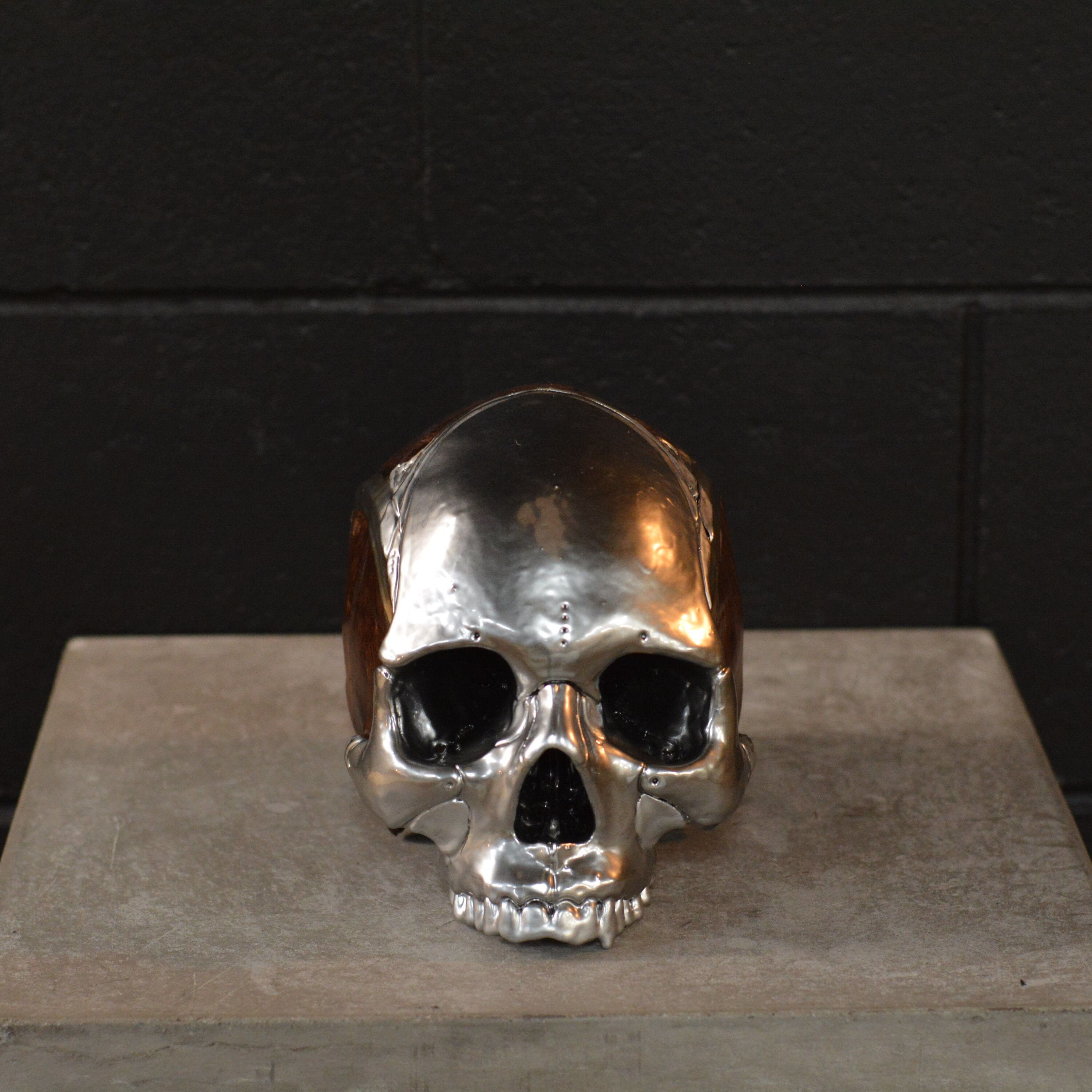 Loki skull - Smoke & Wood [EXPERIMENTAL PAINT]
