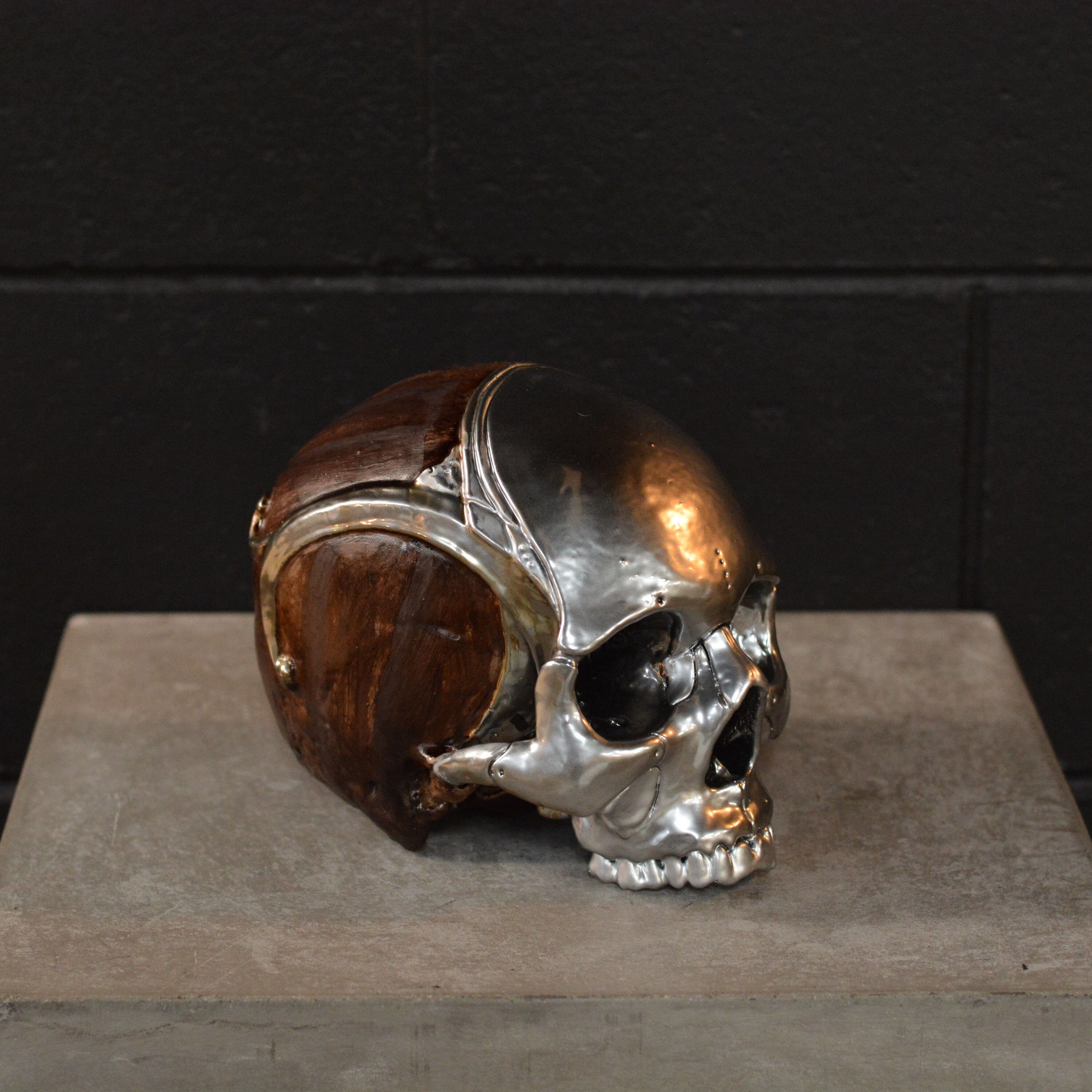 Loki skull - Smoke & Wood [EXPERIMENTAL PAINT]