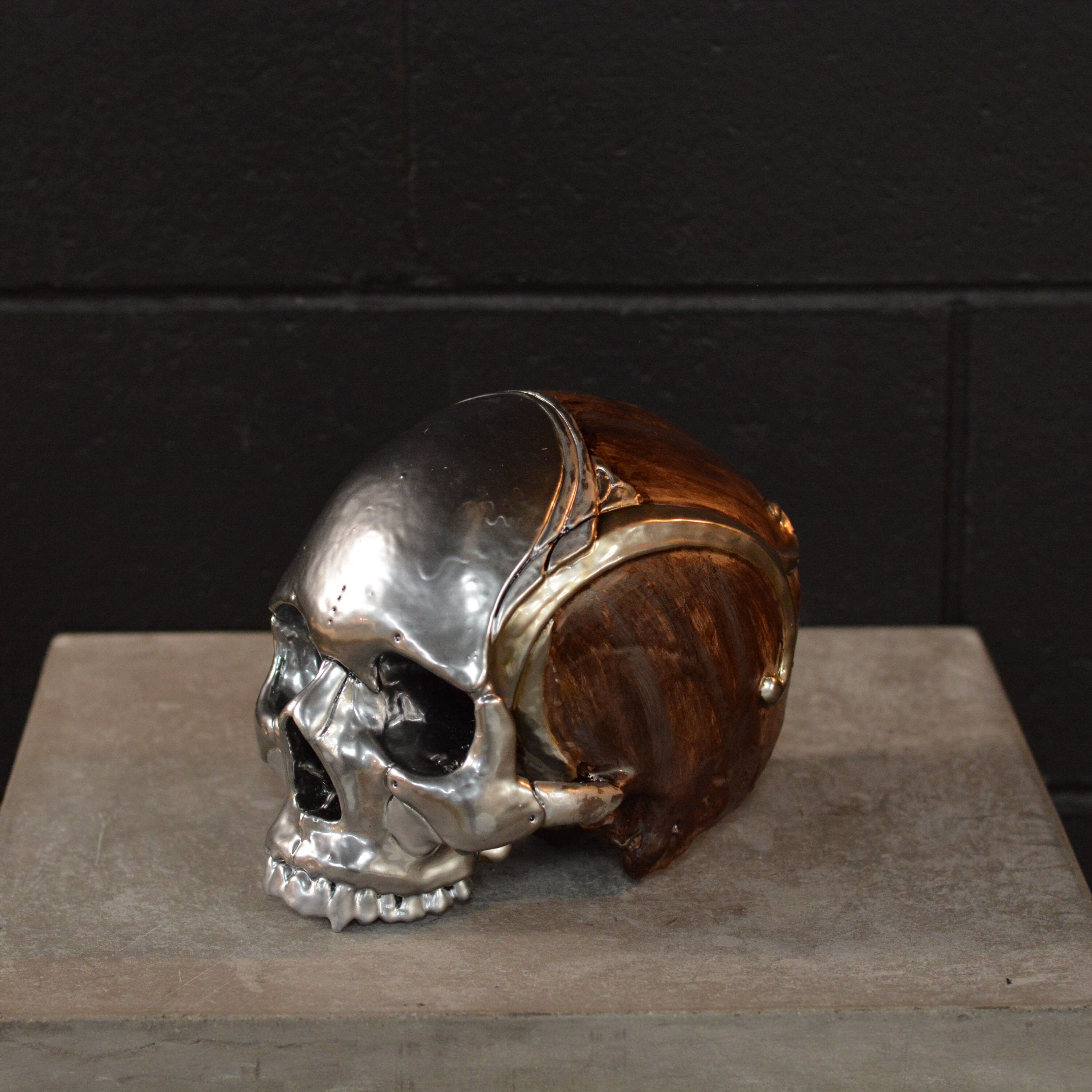 Loki skull - Smoke & Wood [EXPERIMENTAL PAINT]