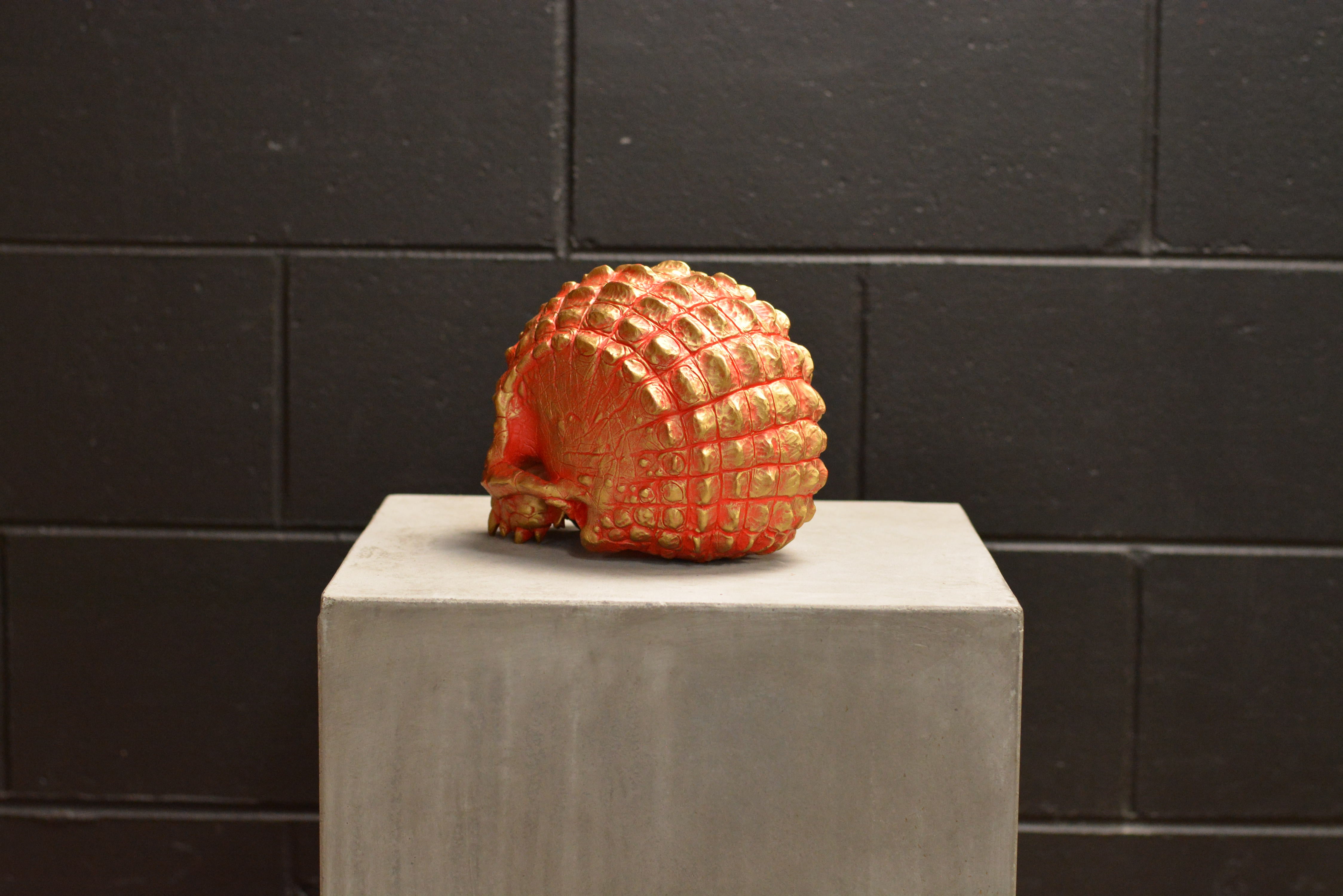 Croc Skull - Marilgold (EXPERIMENTAL PAINT)